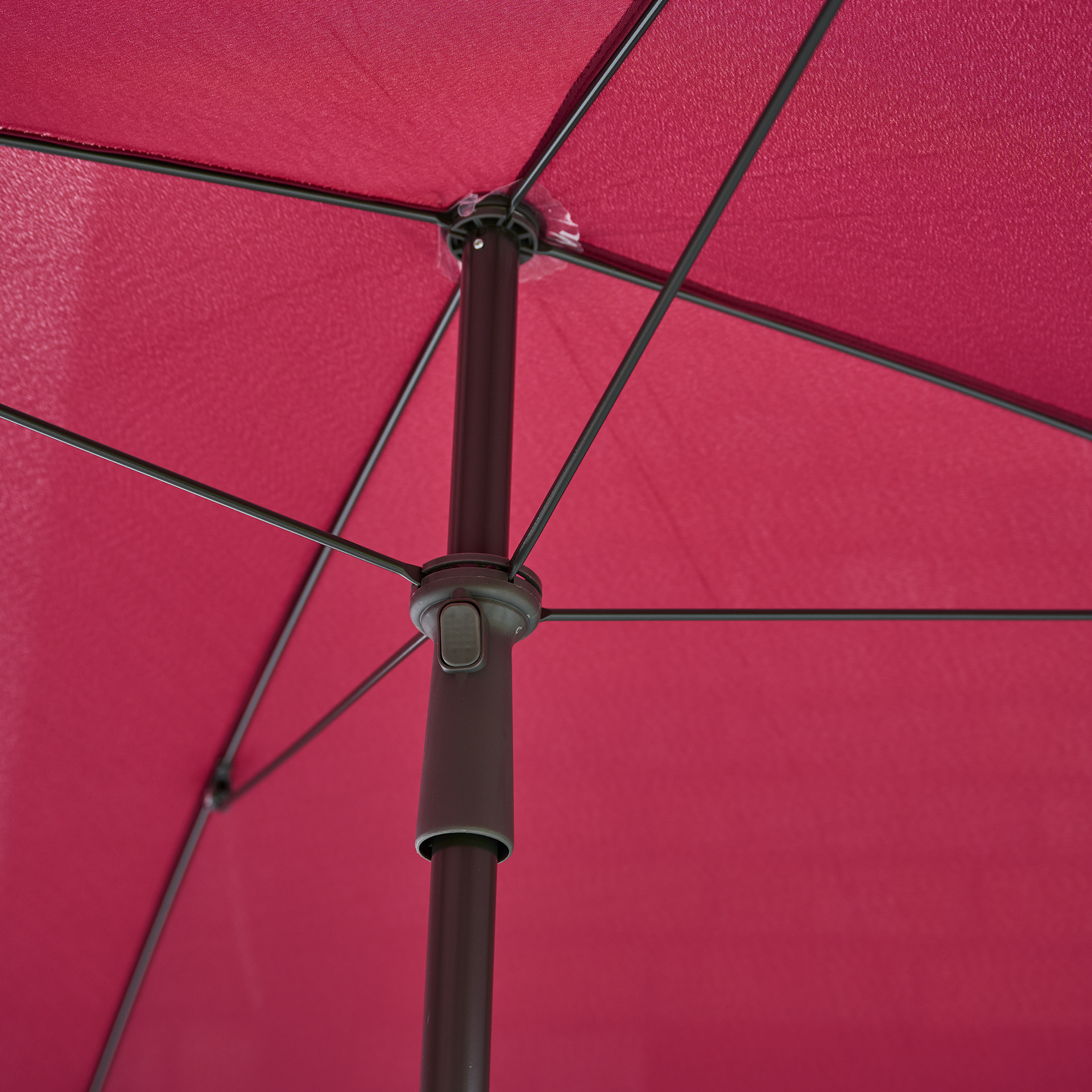 CITY Push Mittelstockschirm | 180 x 180 cm | plum ...