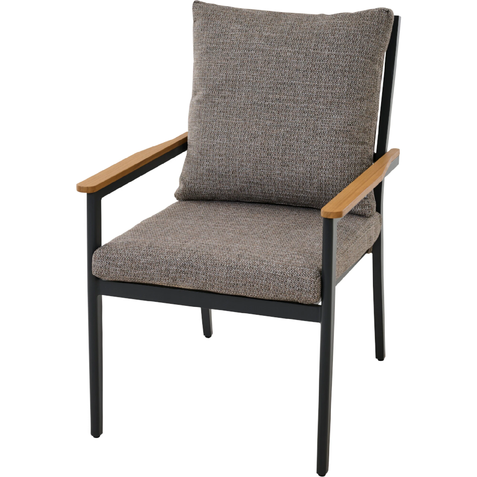 LIGURIA Gartensessel Comfort plus | taupe grau / a...