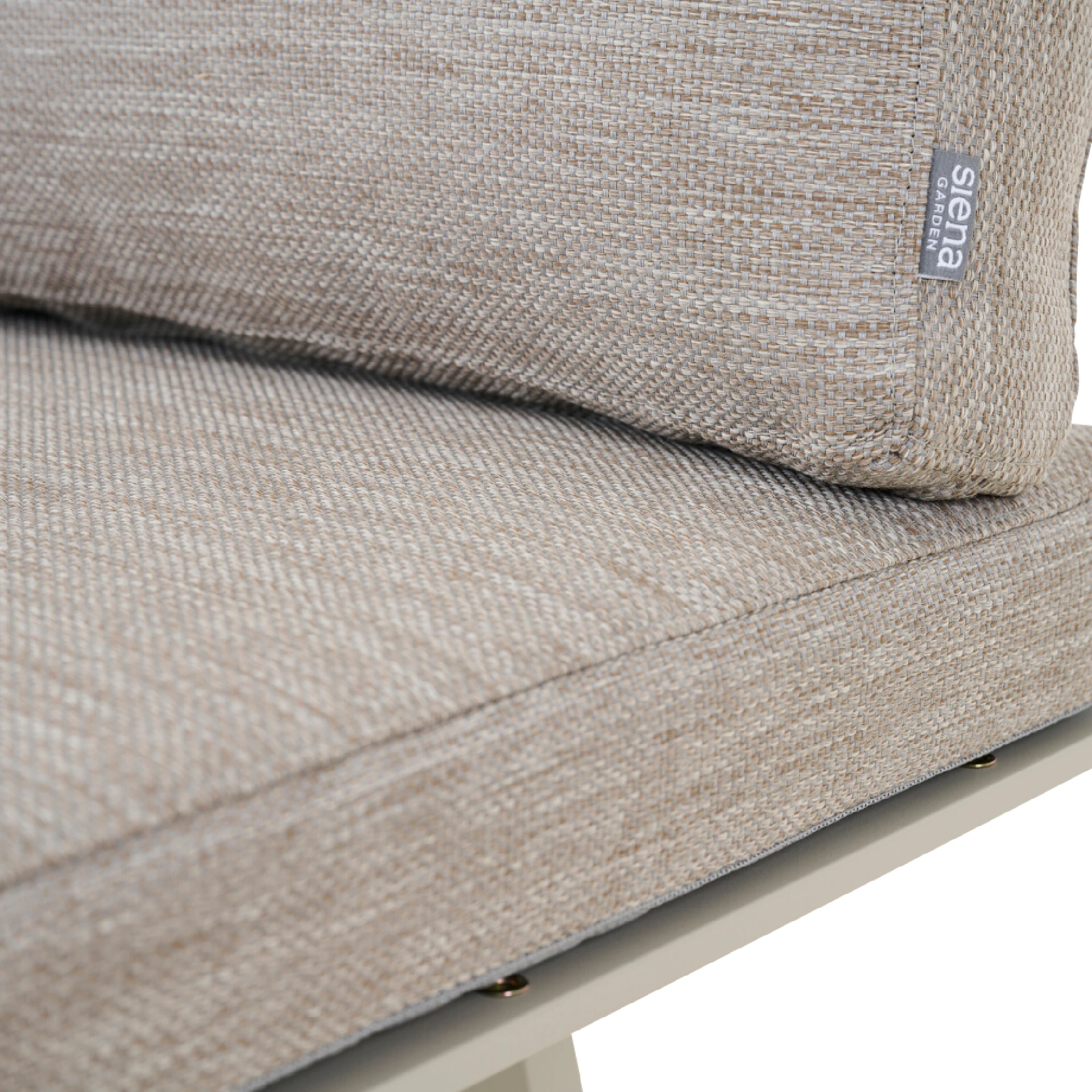 REPTON 3er Dining Bank | mix taupe / seidengrau