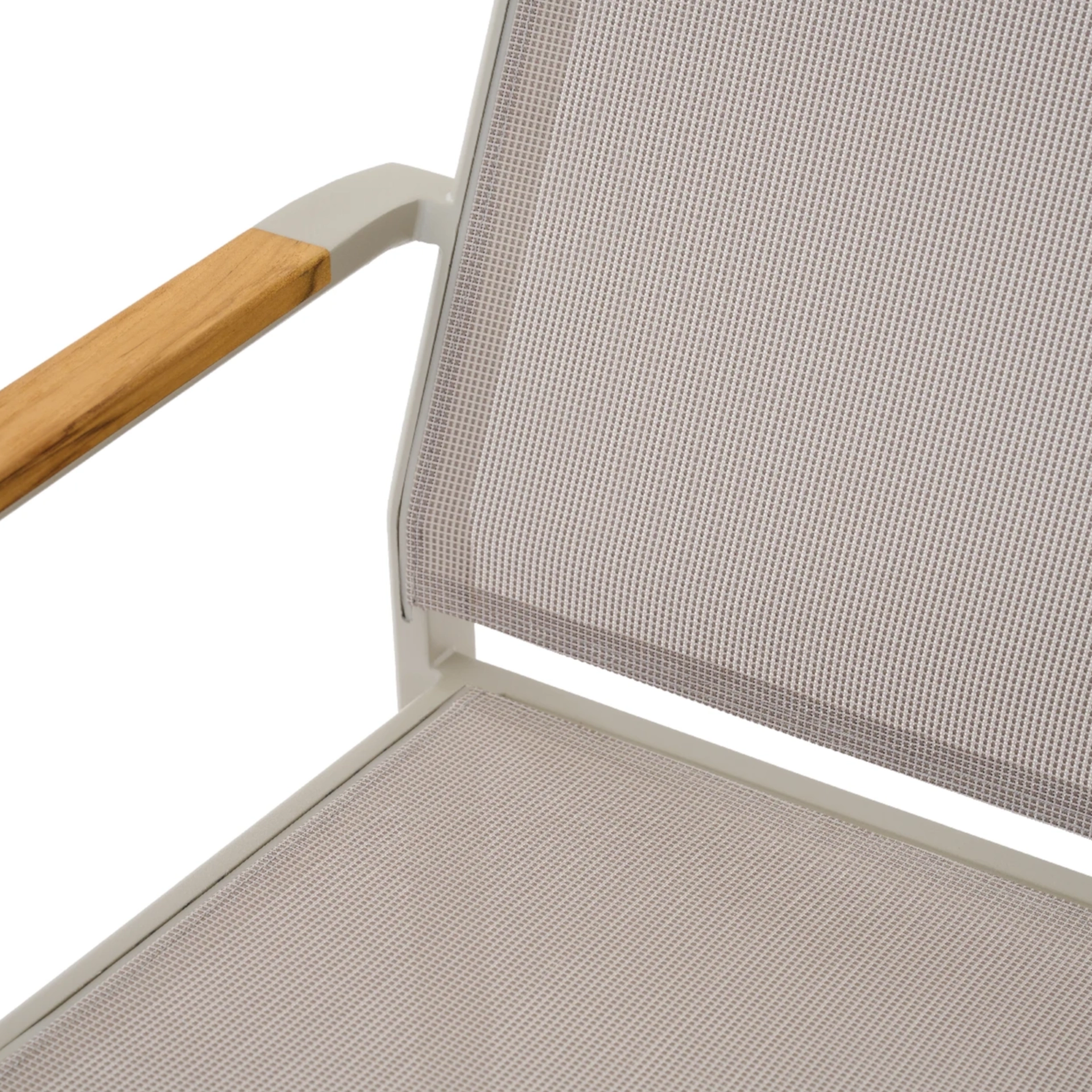 TAYLOR Stapelsessel mit Teakholz FSC® 100 % in ma...