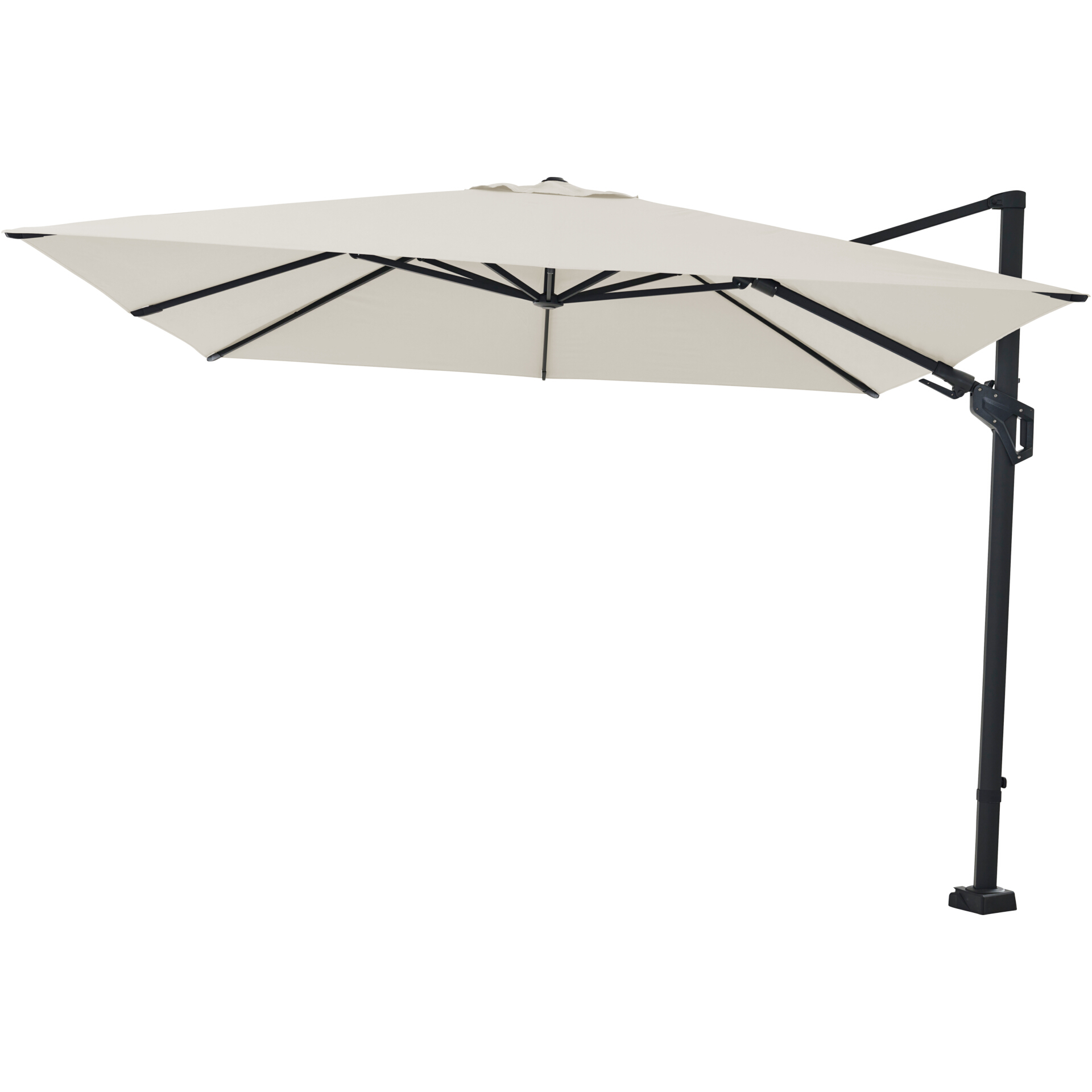 FAGUS N+ Ampelschirm | 300 x 300 cm | natur / anth...