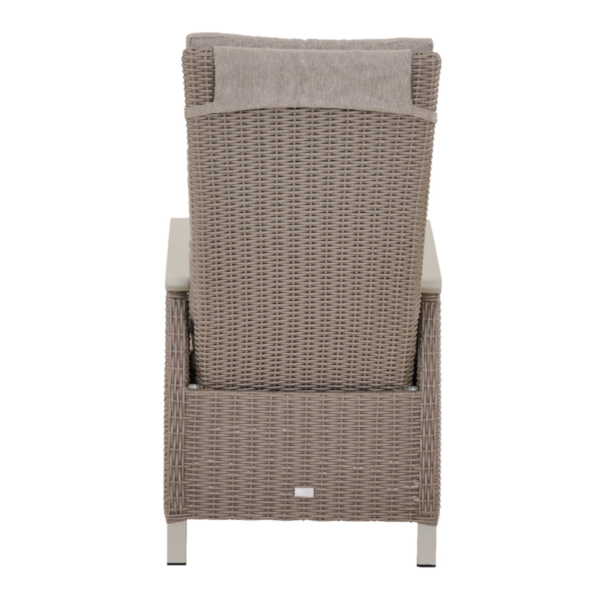 SINCRO / CORIDO Gartenmöbel Set | 6 Sitzplätze | washed grey / mixed taupe | inkl. Auflage