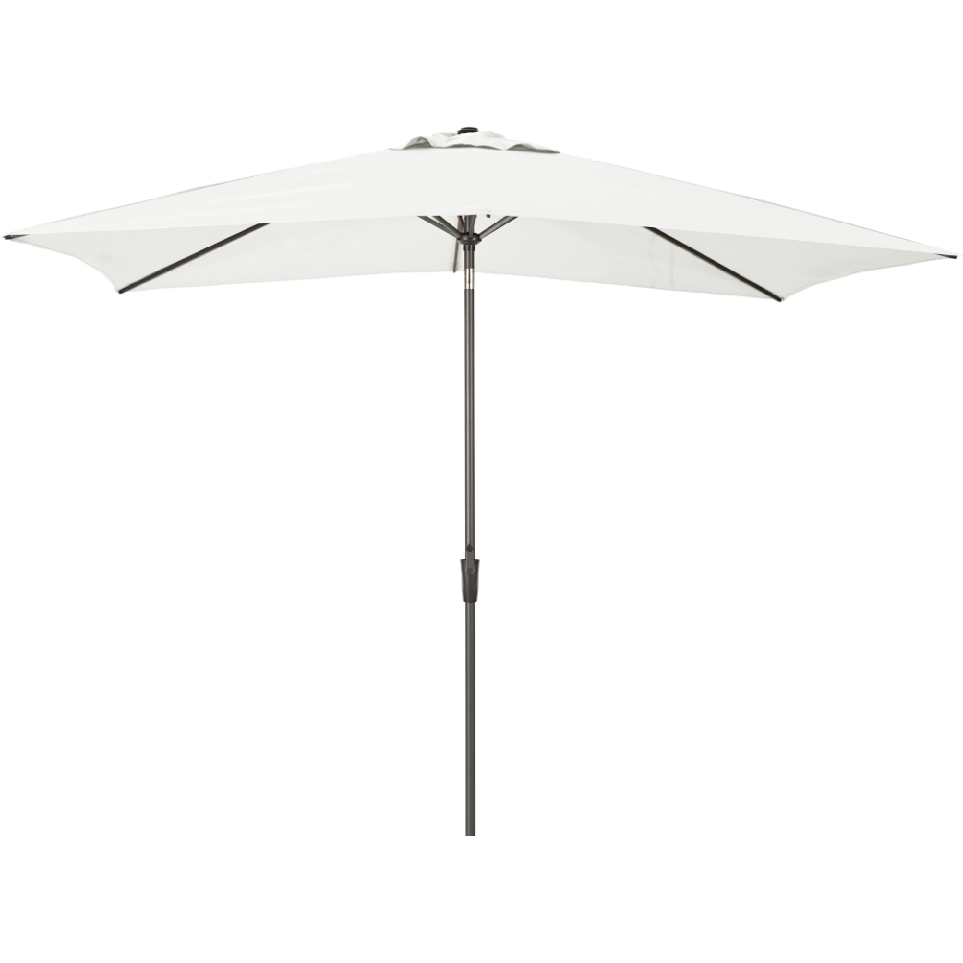 FAGUS Mittelstockschirm Kurbel | 300 x 200 cm | na...