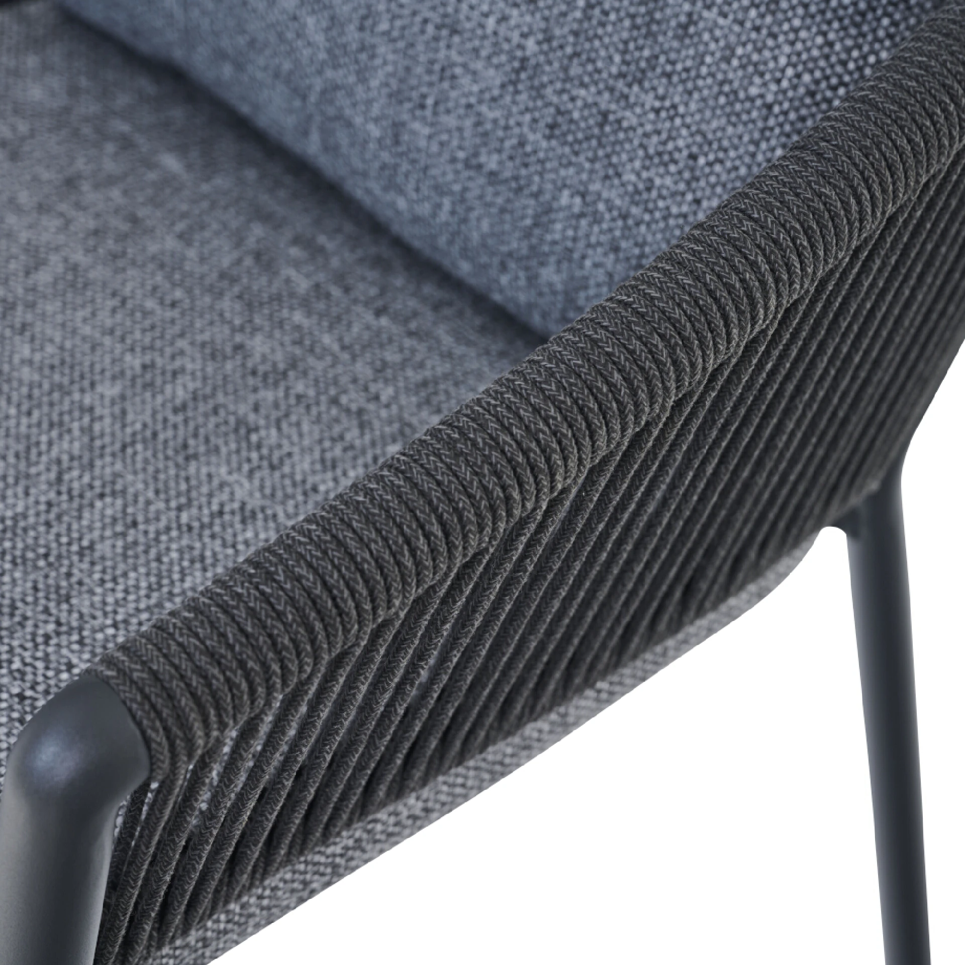 MERANO Stapelsessel | inkl. Kissen | basalt grey /...