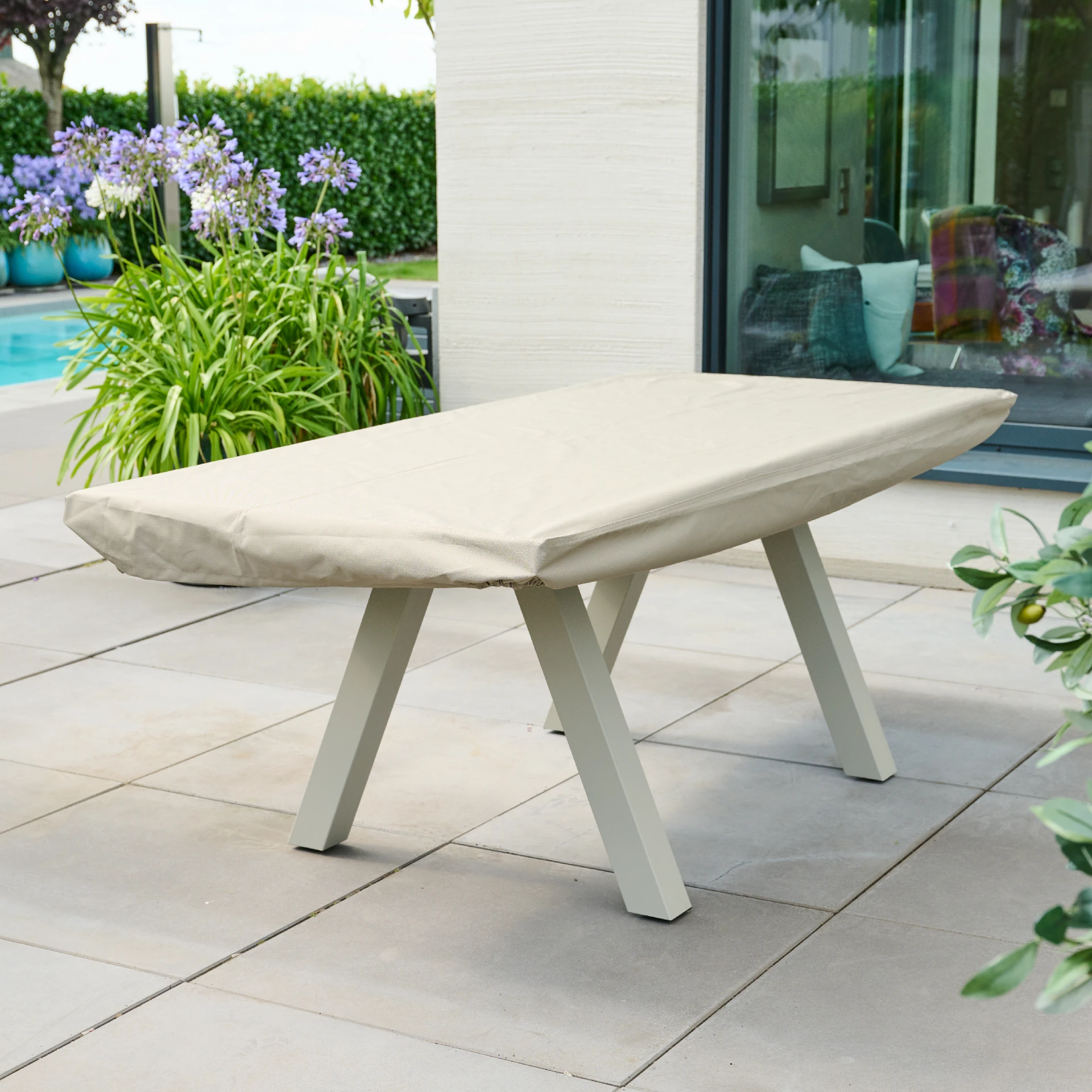 Schutzhülle Plus Gartentisch | 200 x 110 x 15 cm