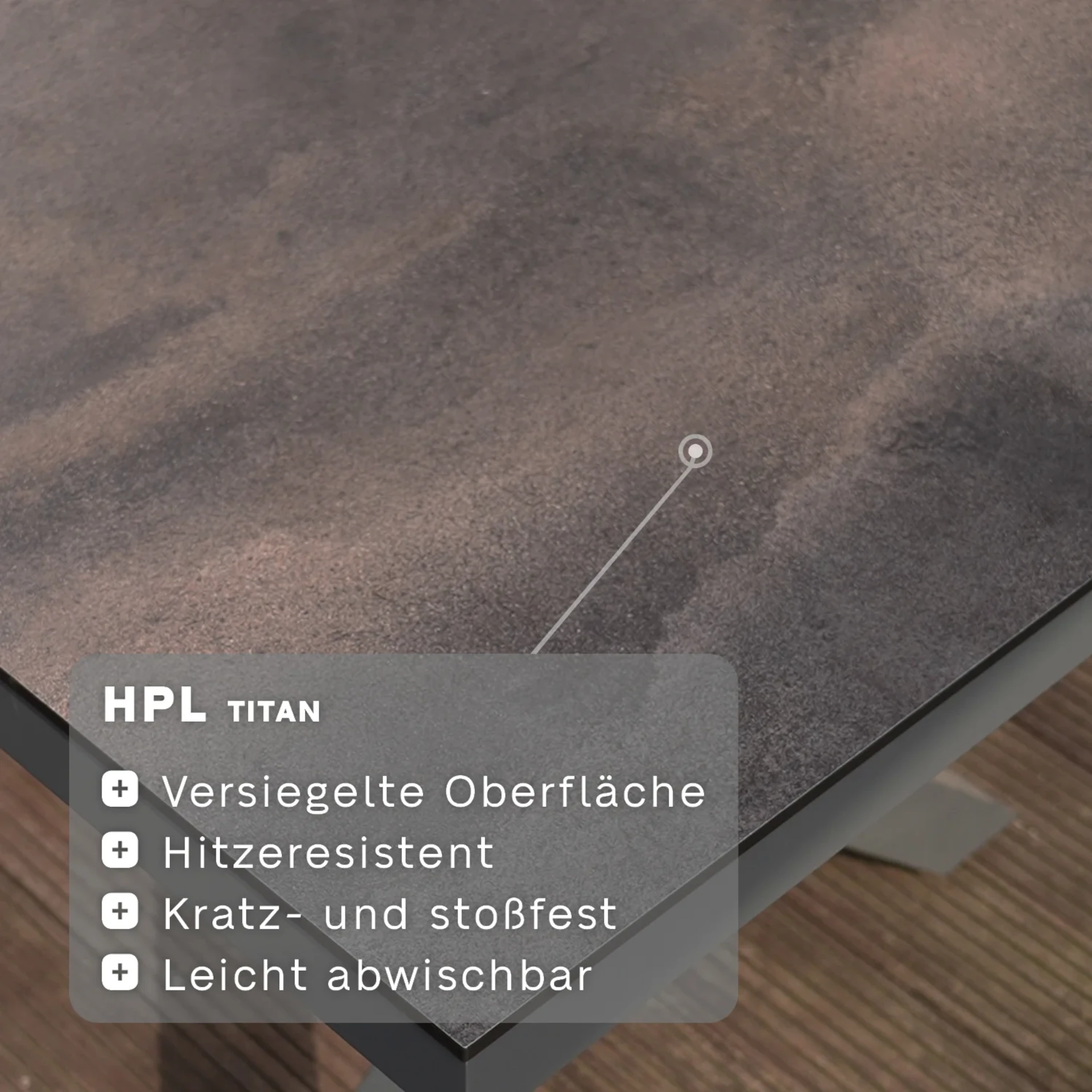 Sets | Silva HPL titan + 6 Cortina Stapel natur | ...