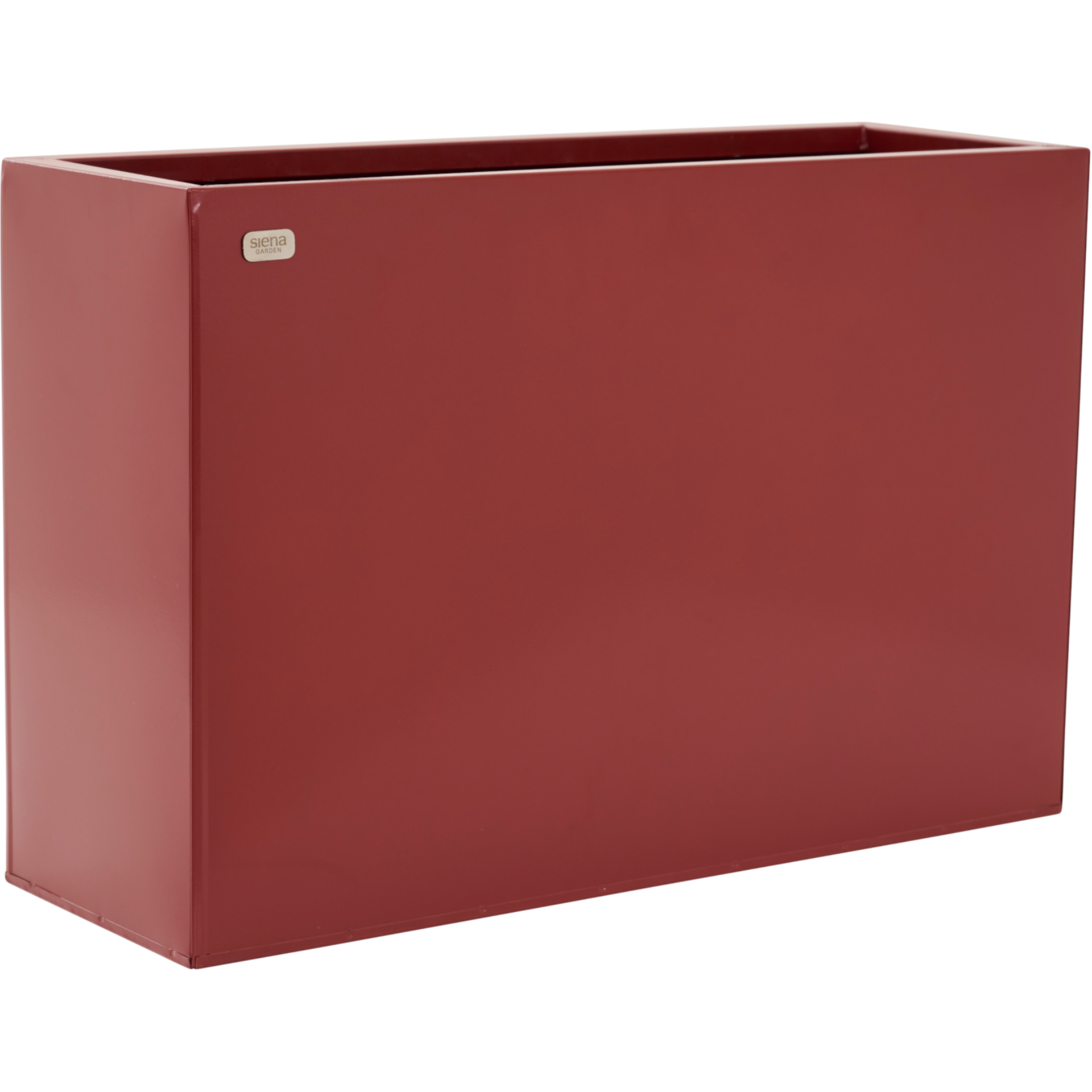 SANTI  Pflanzkübel | 60 x 20 x 40 cm | oxidrot