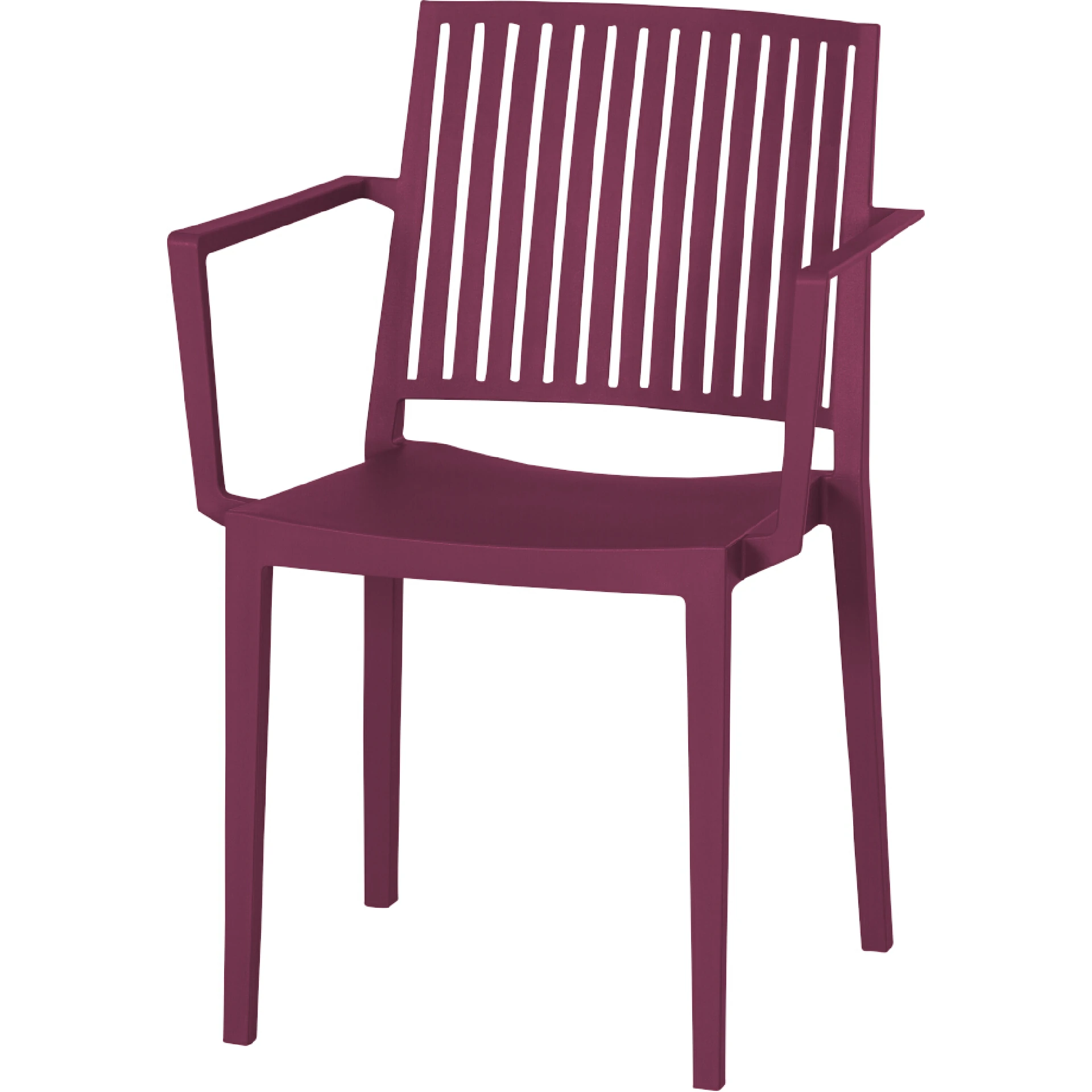 LANE Stapelsessel mit Armlehne | bordeaux | Urban ...