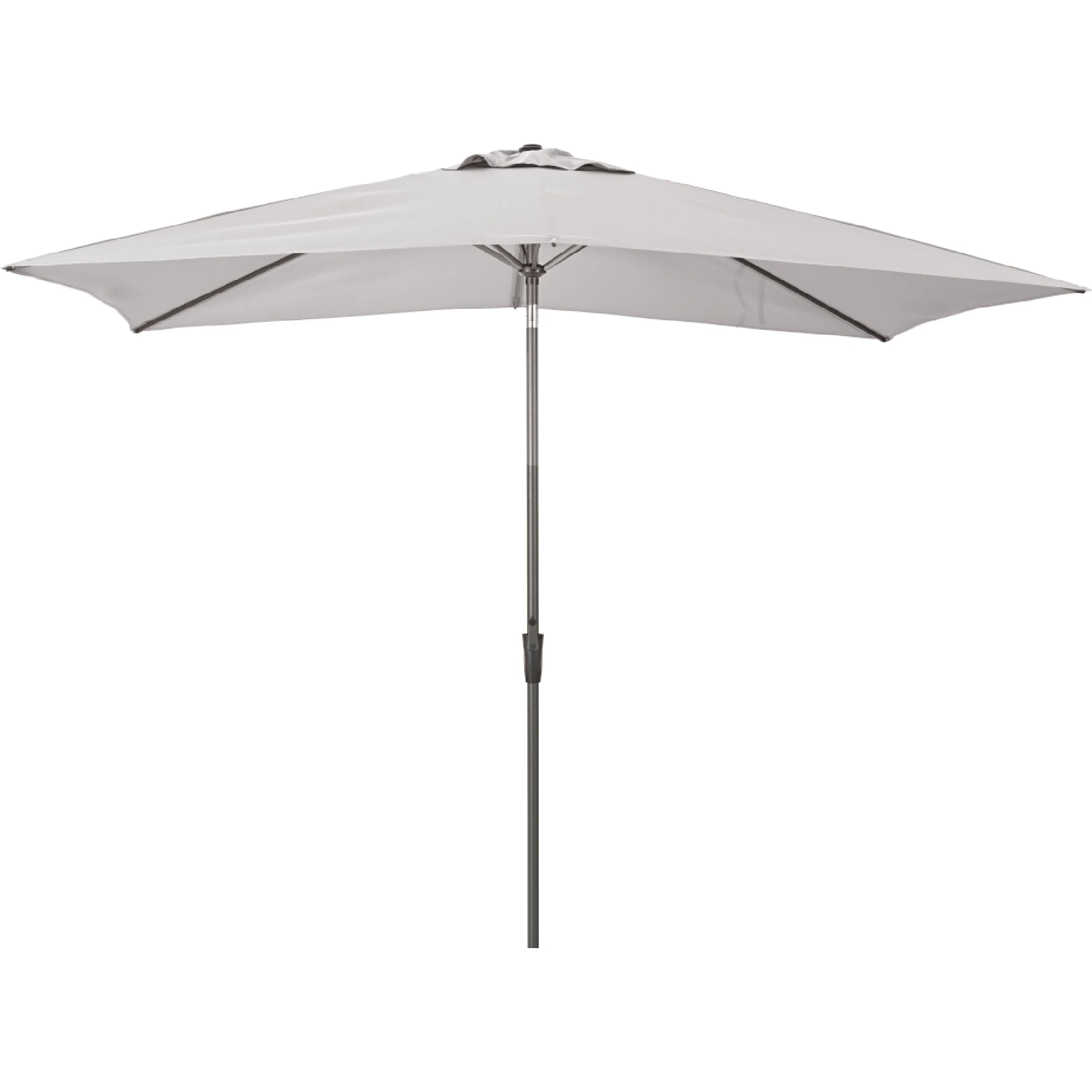 FAGUS Mittelstockschirm Kurbel | 300 x 200 cm | gr...