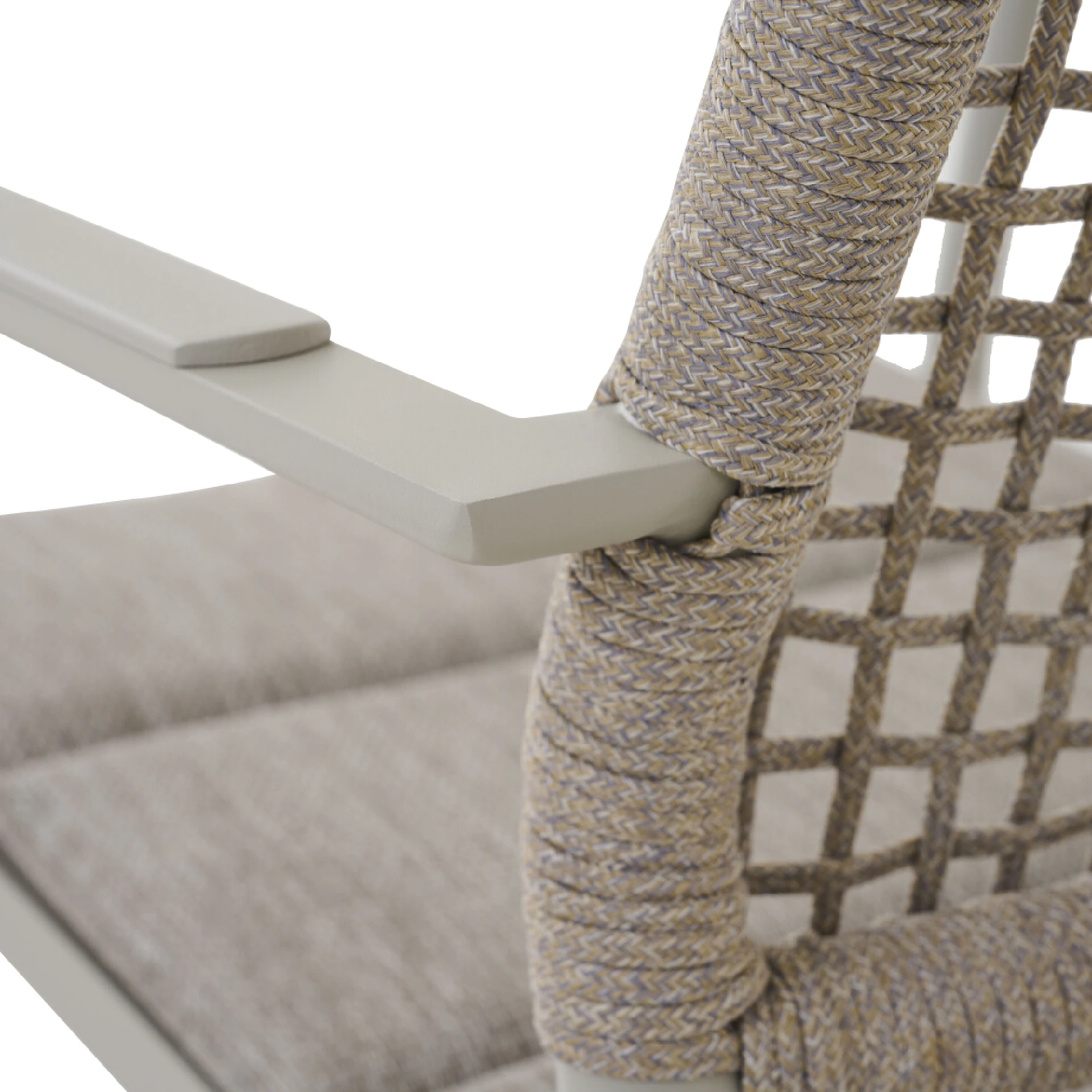 KENT Stapelsessel | taupe grau / seidengrau