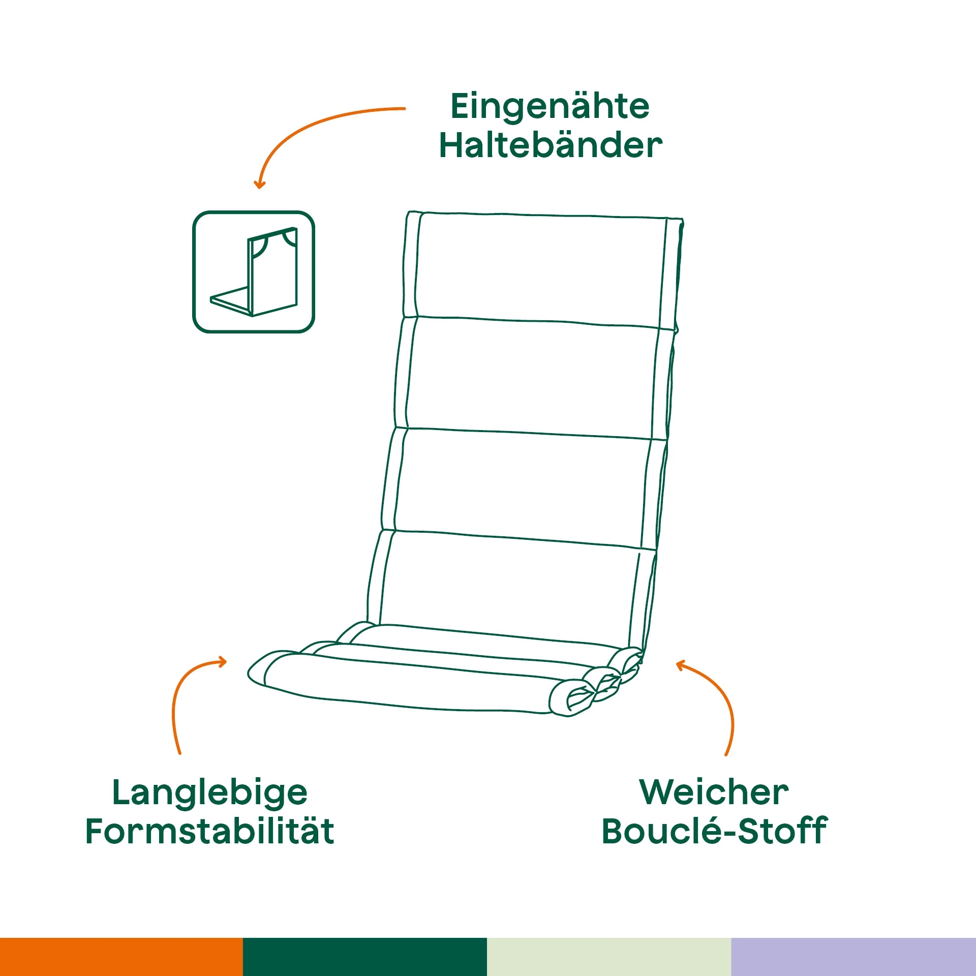 MALU stoelbekleding | olifant | 123 cm