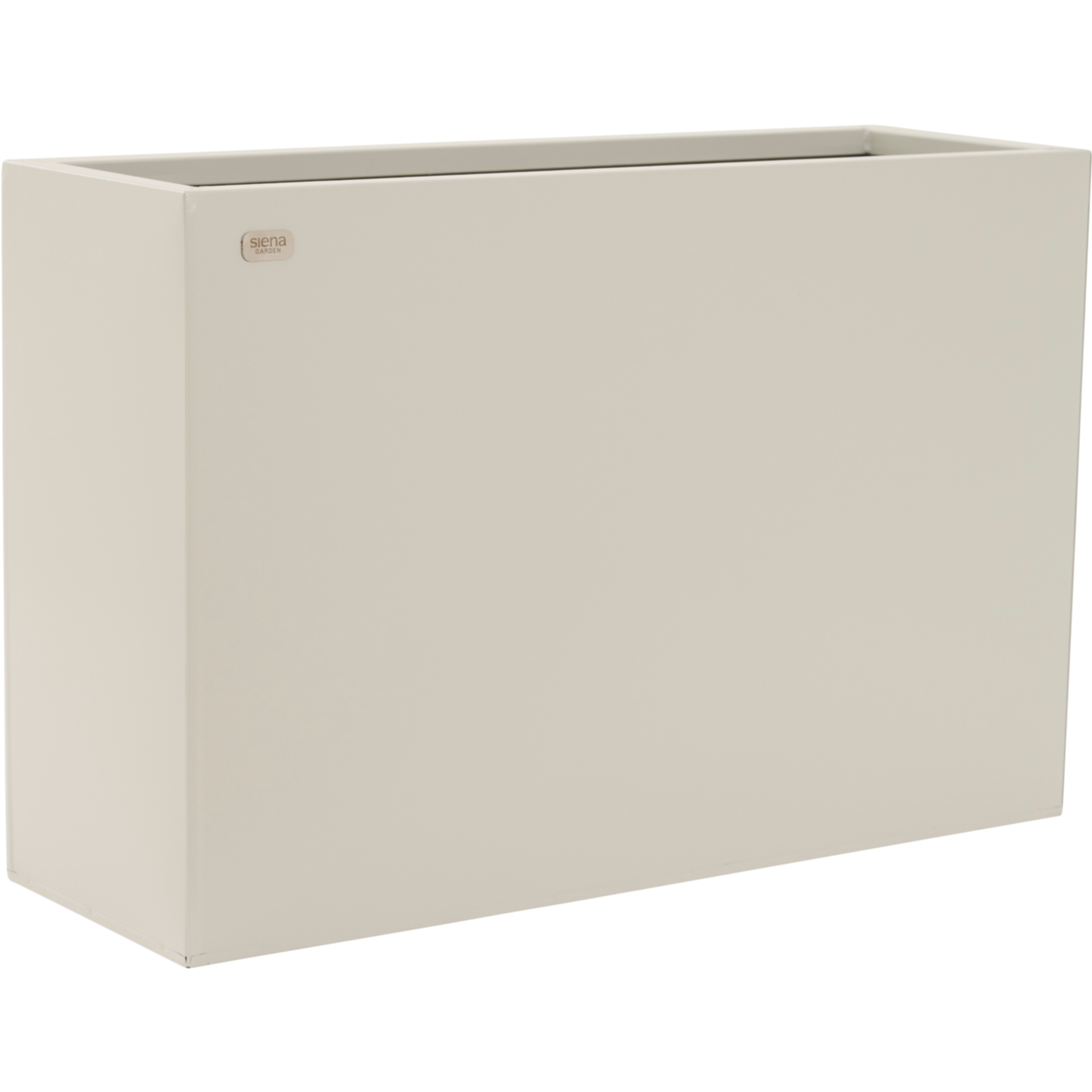 SANTI  Pflanzkübel | 60 x 20 x 40 cm | matt Seidengrau