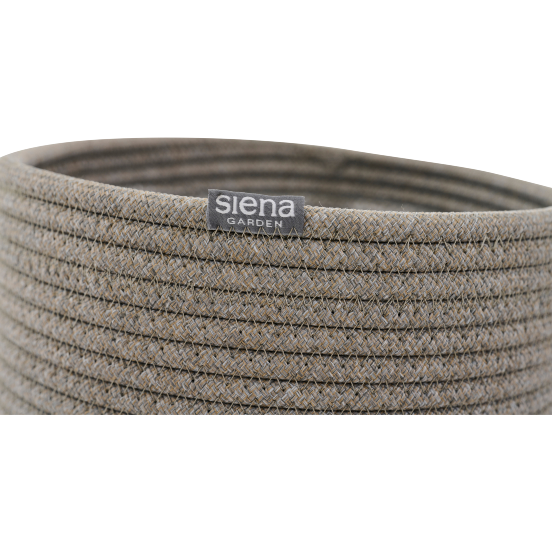 Pflanzgefäß | FIORA Ø  26 cm grau Kordel | SIEN...