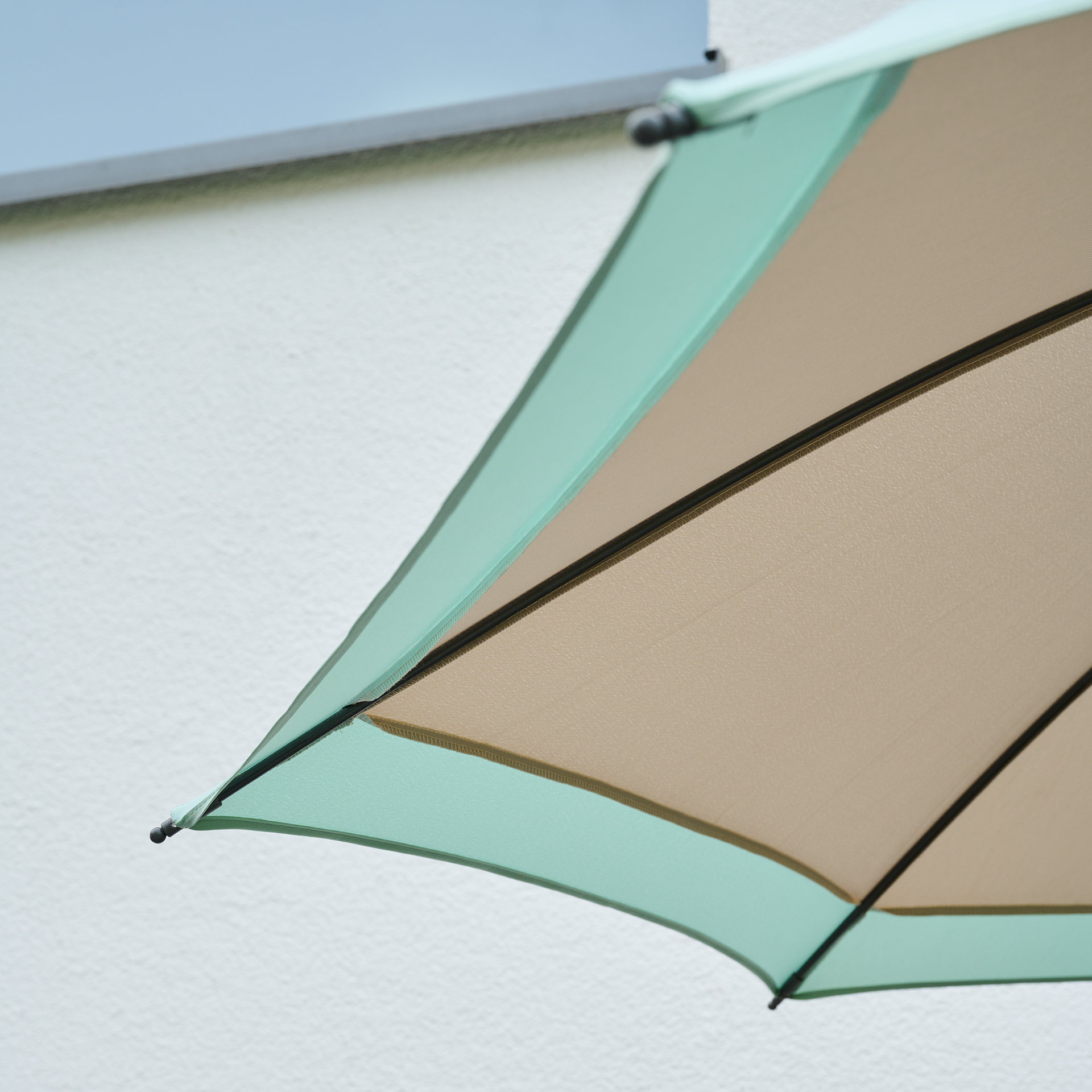 CITY Push Mittelstockschirm | Ø 180 cm | beige-ni...