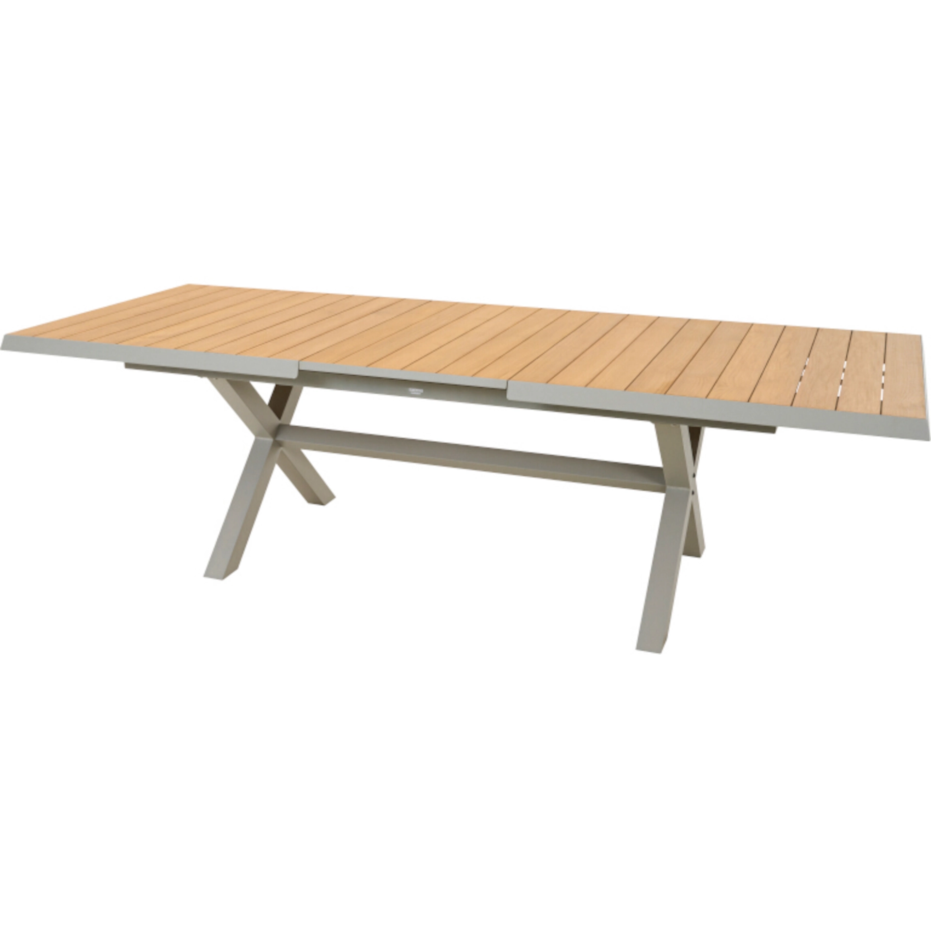 SINCRO Gartentisch ausziehbar | 200/260 x 100 cm | Teak FSC® 100 % natur