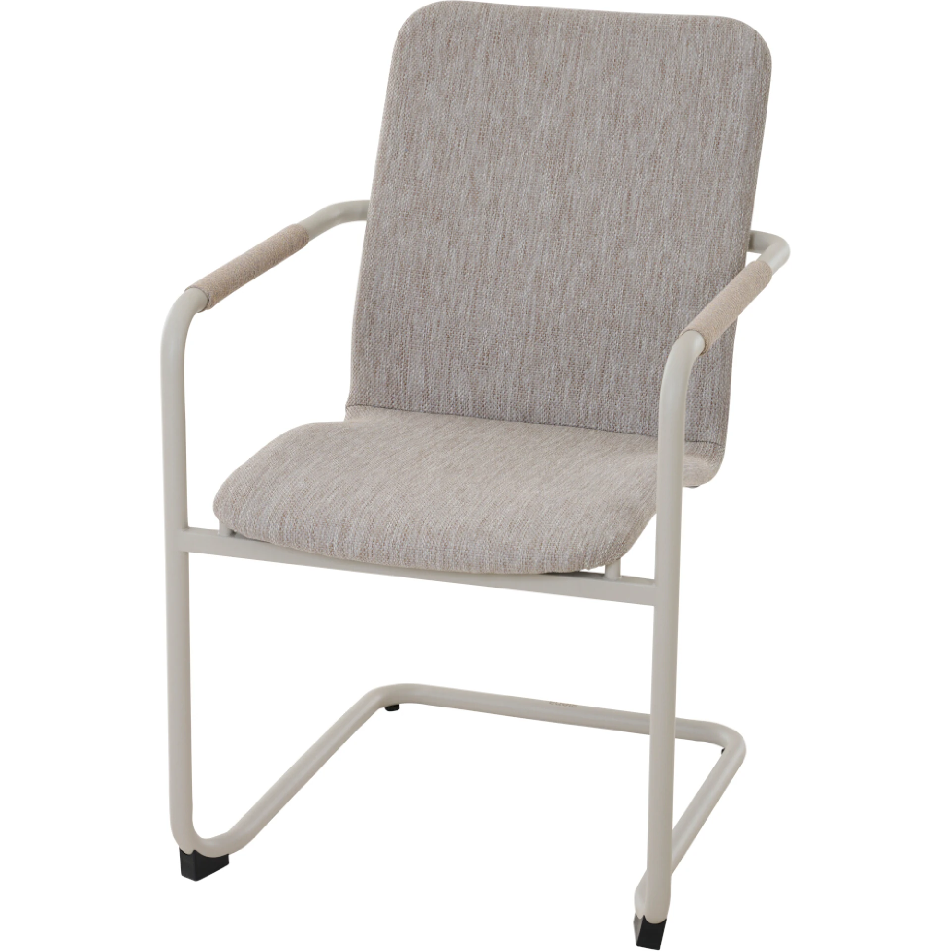 REPTON Schwingstuhl | mix taupe / seidengrau