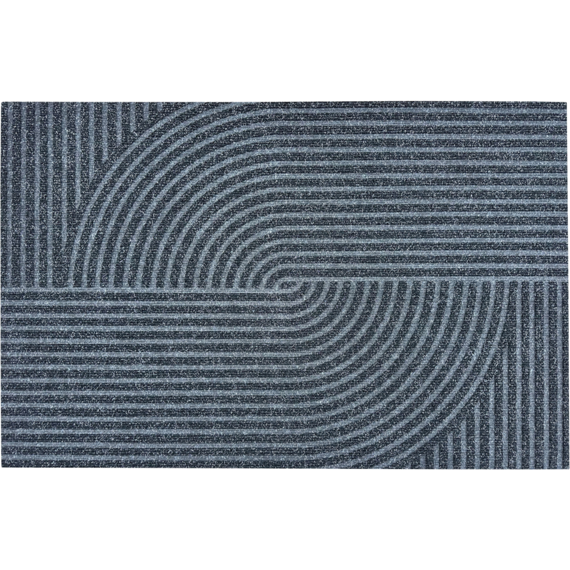 CIRCLE Fußmatte |60 x 90 cm |anthrazit