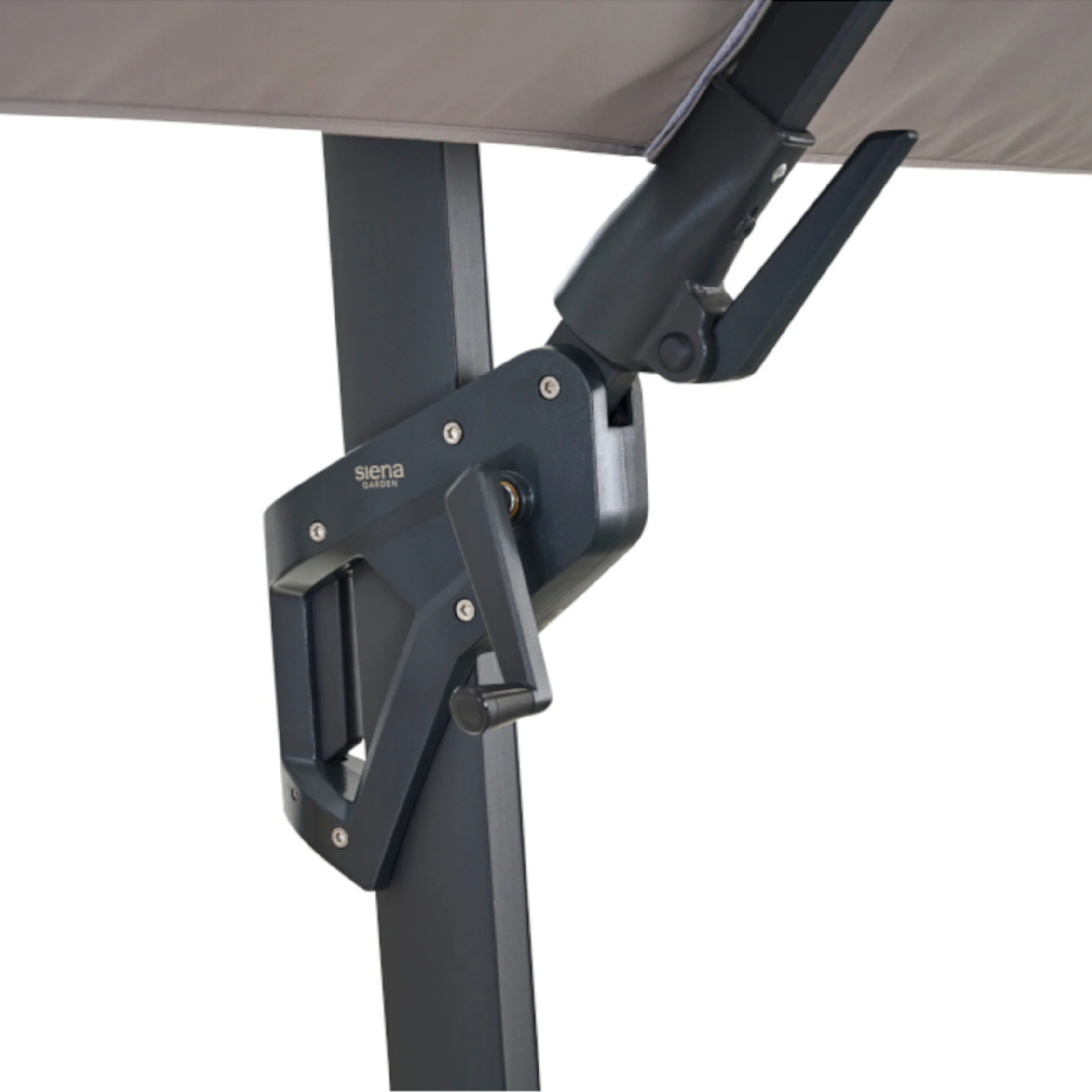 FAGUS N+ Ampelschirm | 300 x 300 cm | grau / anthr...