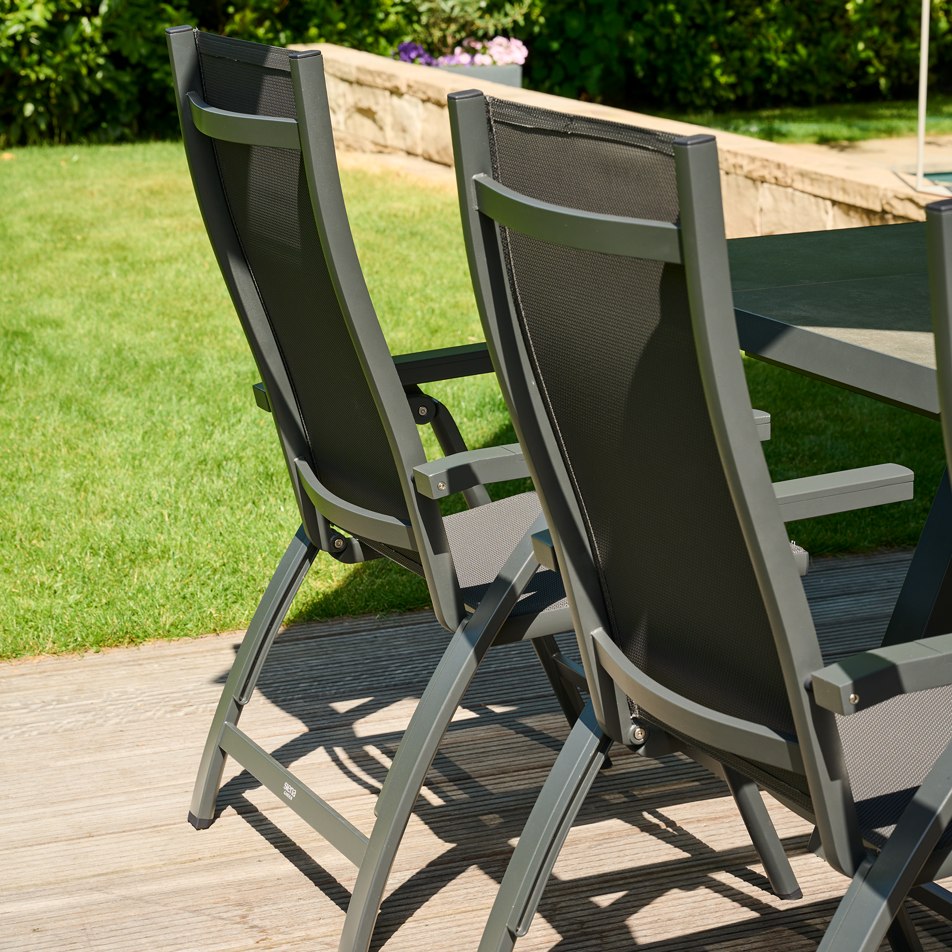 TAYLOR Klappsessel | mix grey / anthrazit