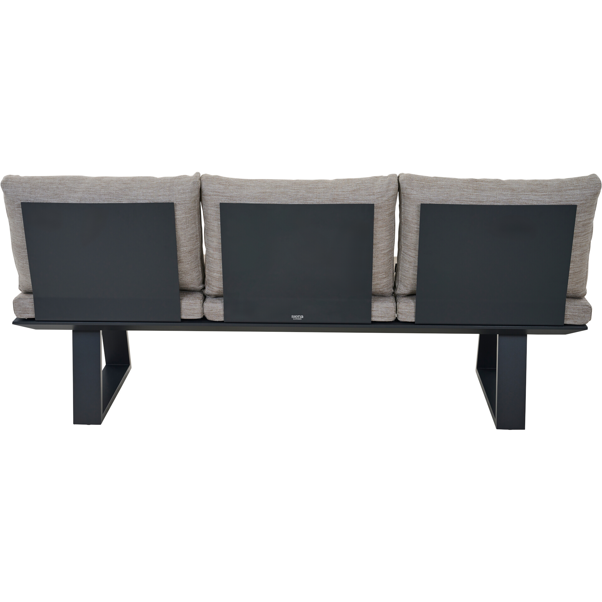 REPTON 3er Dining Bank | mix taupe / anthrazit