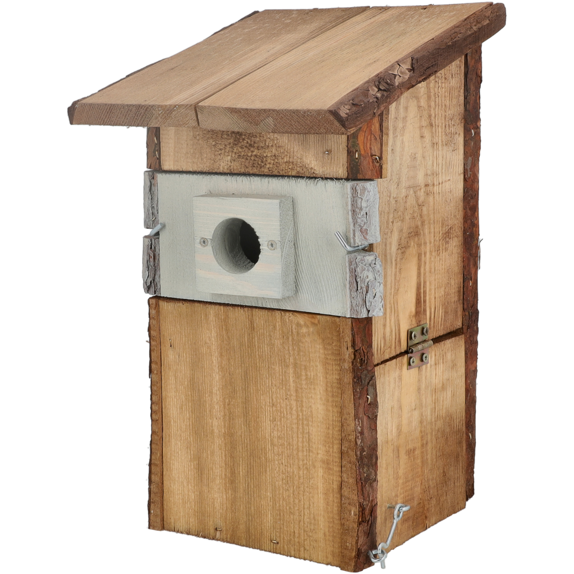 NESTSCHATZ SIGGI Nistkasten | Einflugloch Ø 34 mm | braun/grün