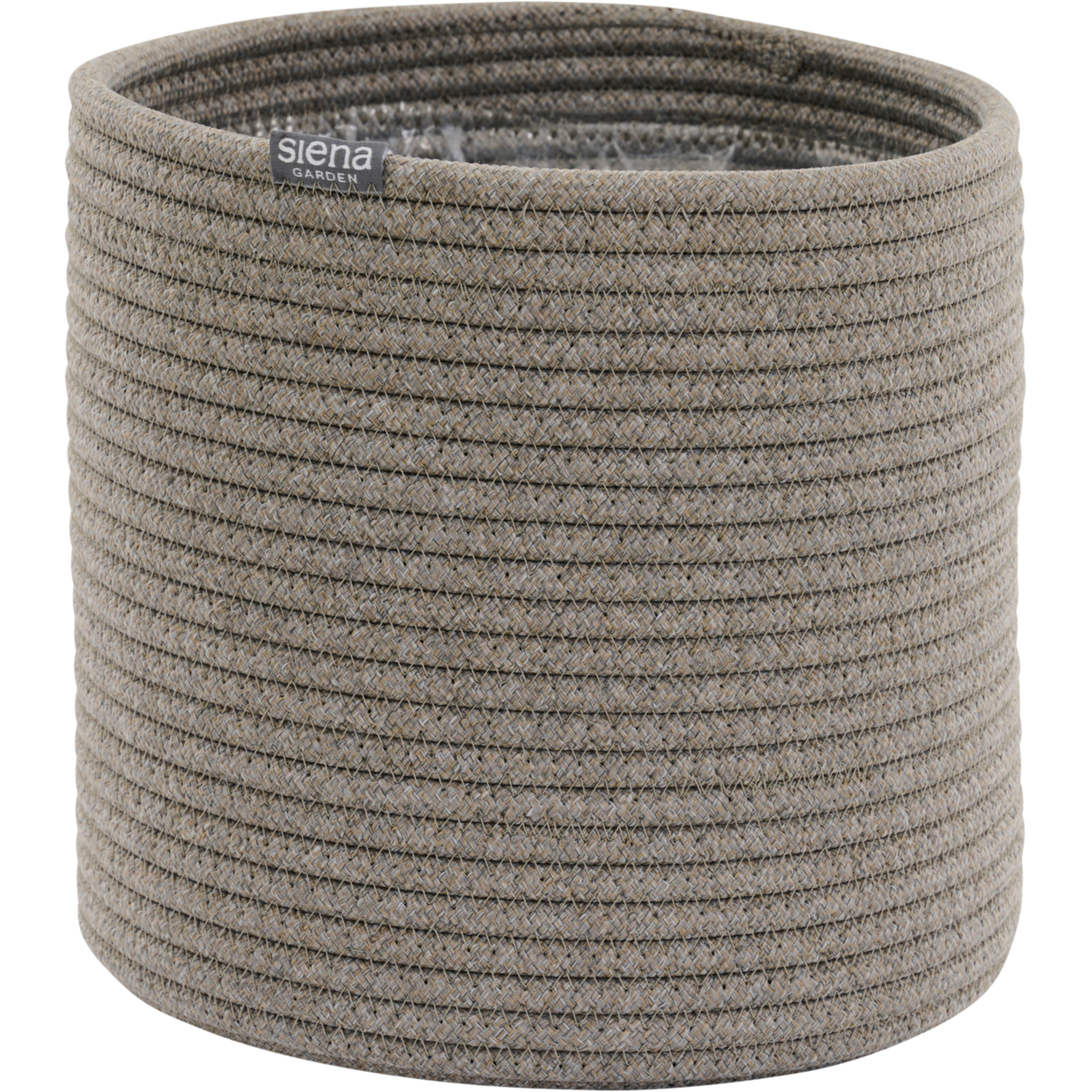 Pflanzgefäß | FIORA Ø  26 cm grau Kordel | SIEN...