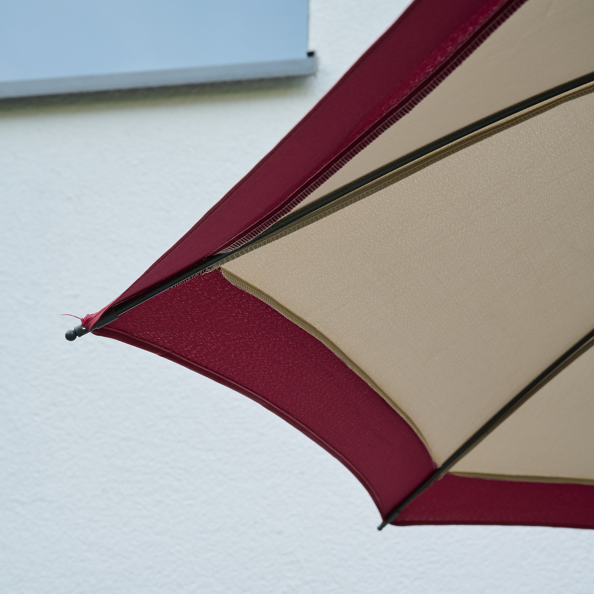 CITY Push Mittelstockschirm | Ø 180 cm | beige-pl...