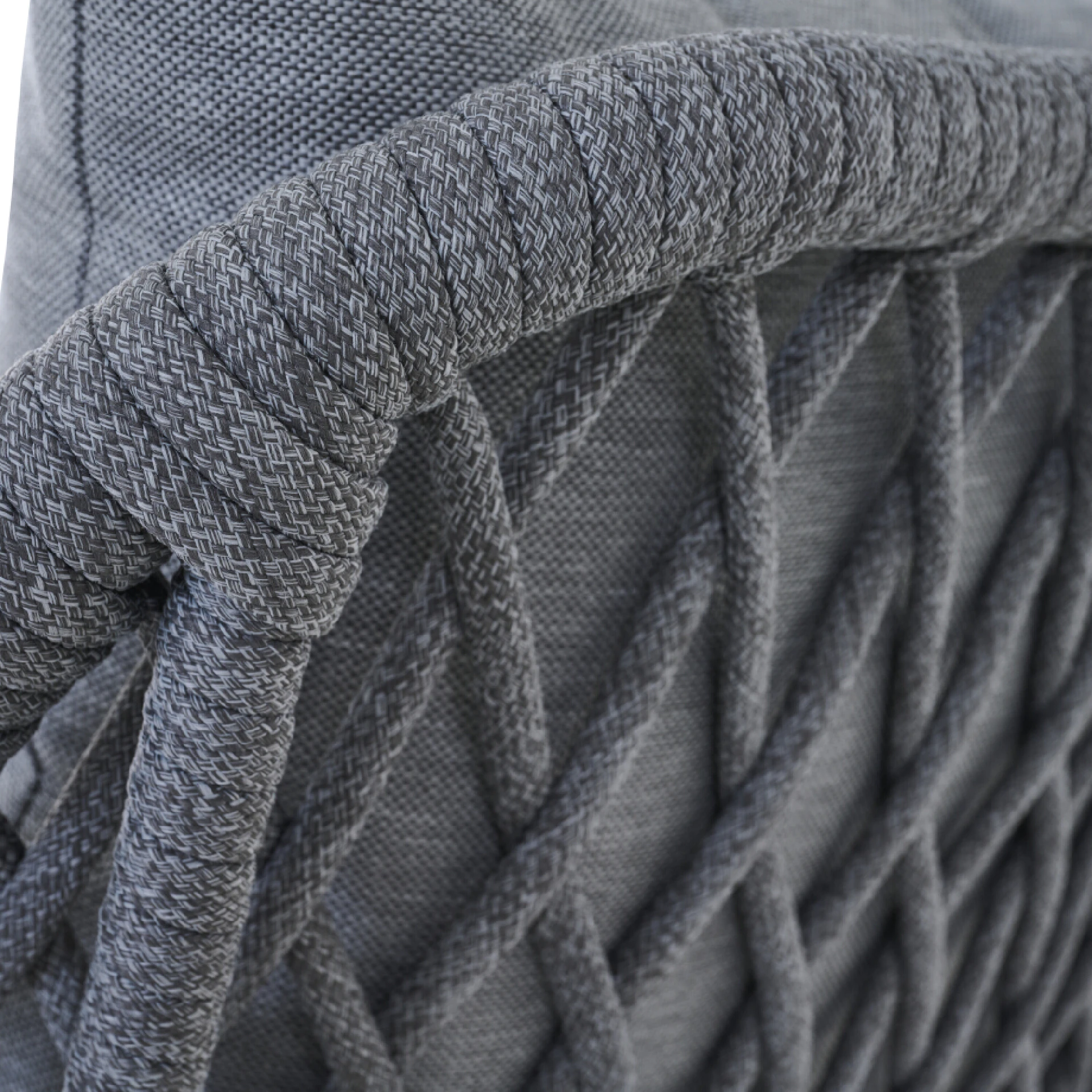 CHESTER Gartensessel | hellgrau mix / anthrazit