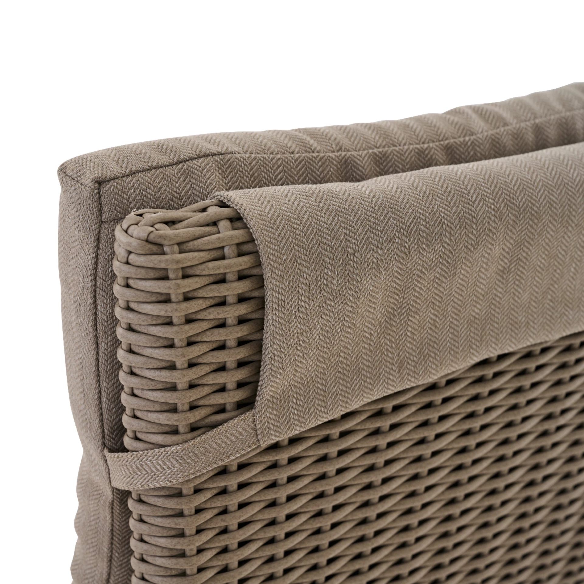 CORIDO Move Sessel | inkl. Kissen | matt seidengrau / taupe