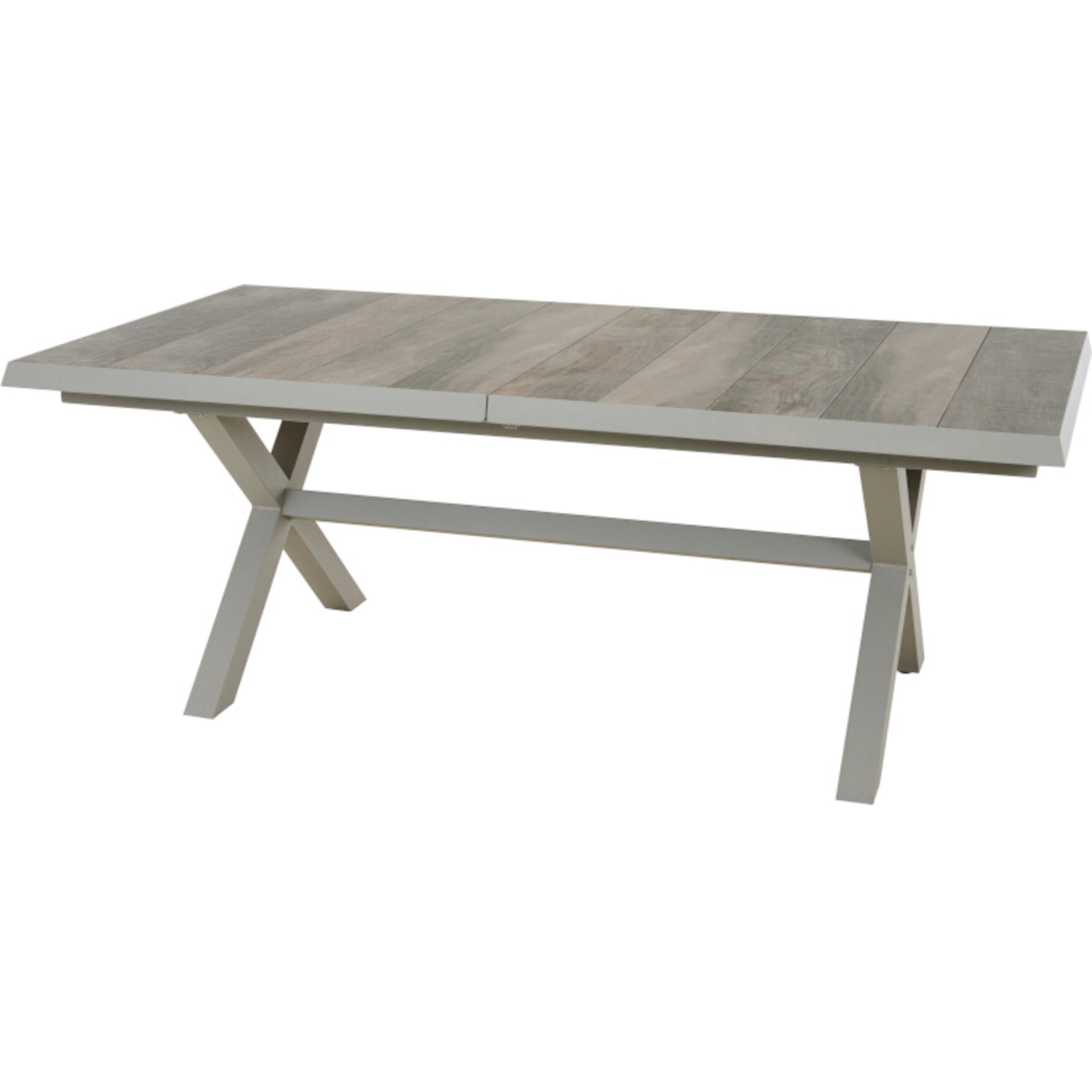 Ausziehtisch SINCRO matt seidengrau / Keramik | Ga...