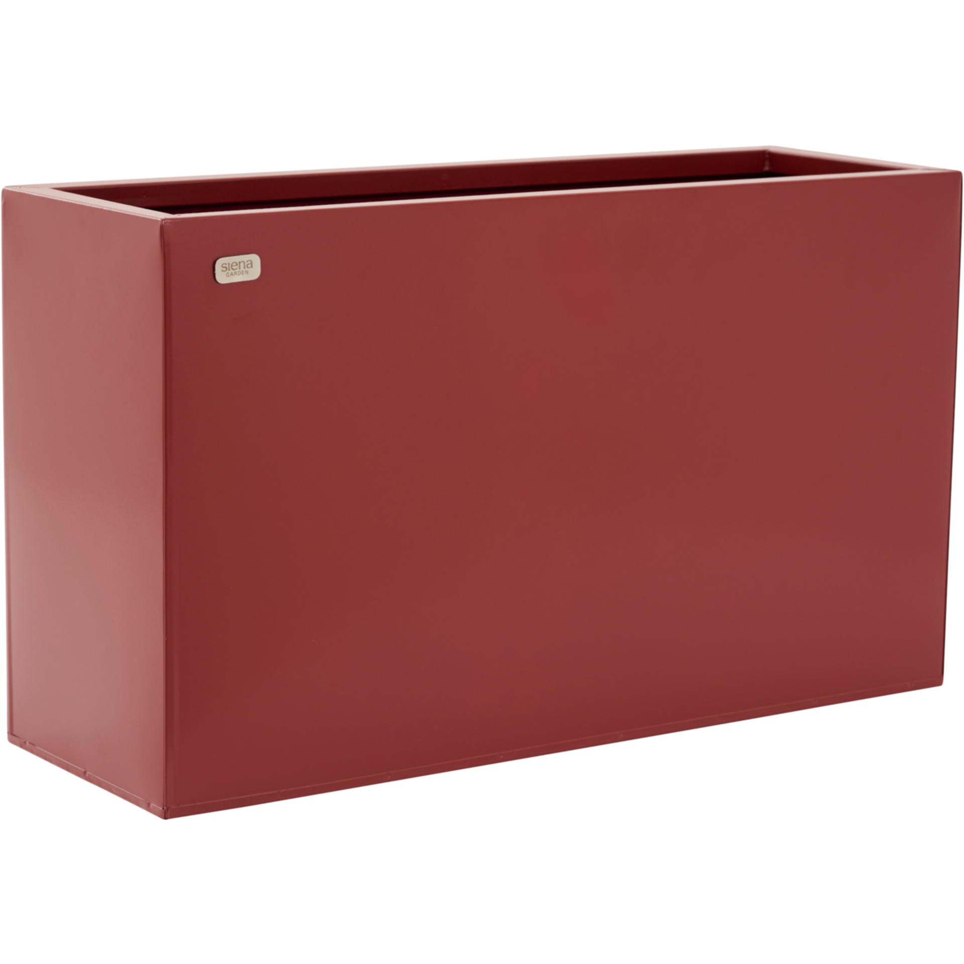 SANTI Pflanzkübel |60 x 20 x 35 cm | oxidrot