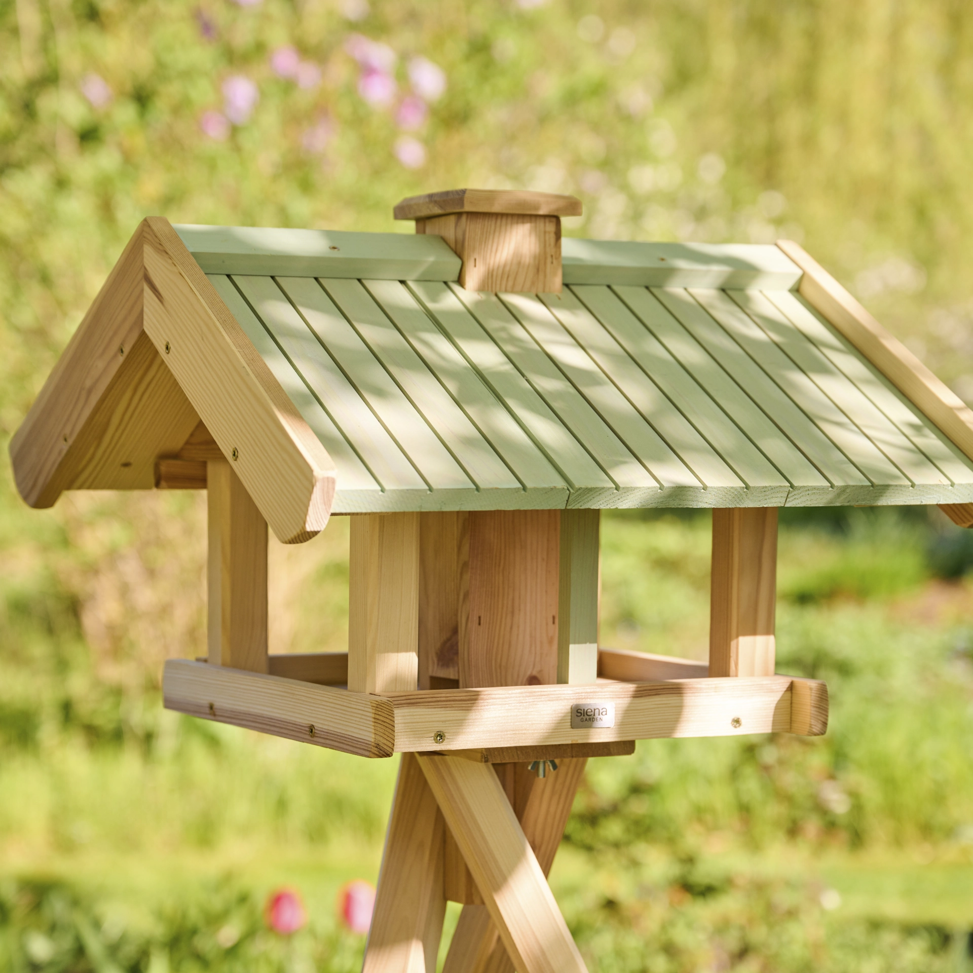 Vogelhäuser | Vogelhaus Futterperle mit Ständer ...