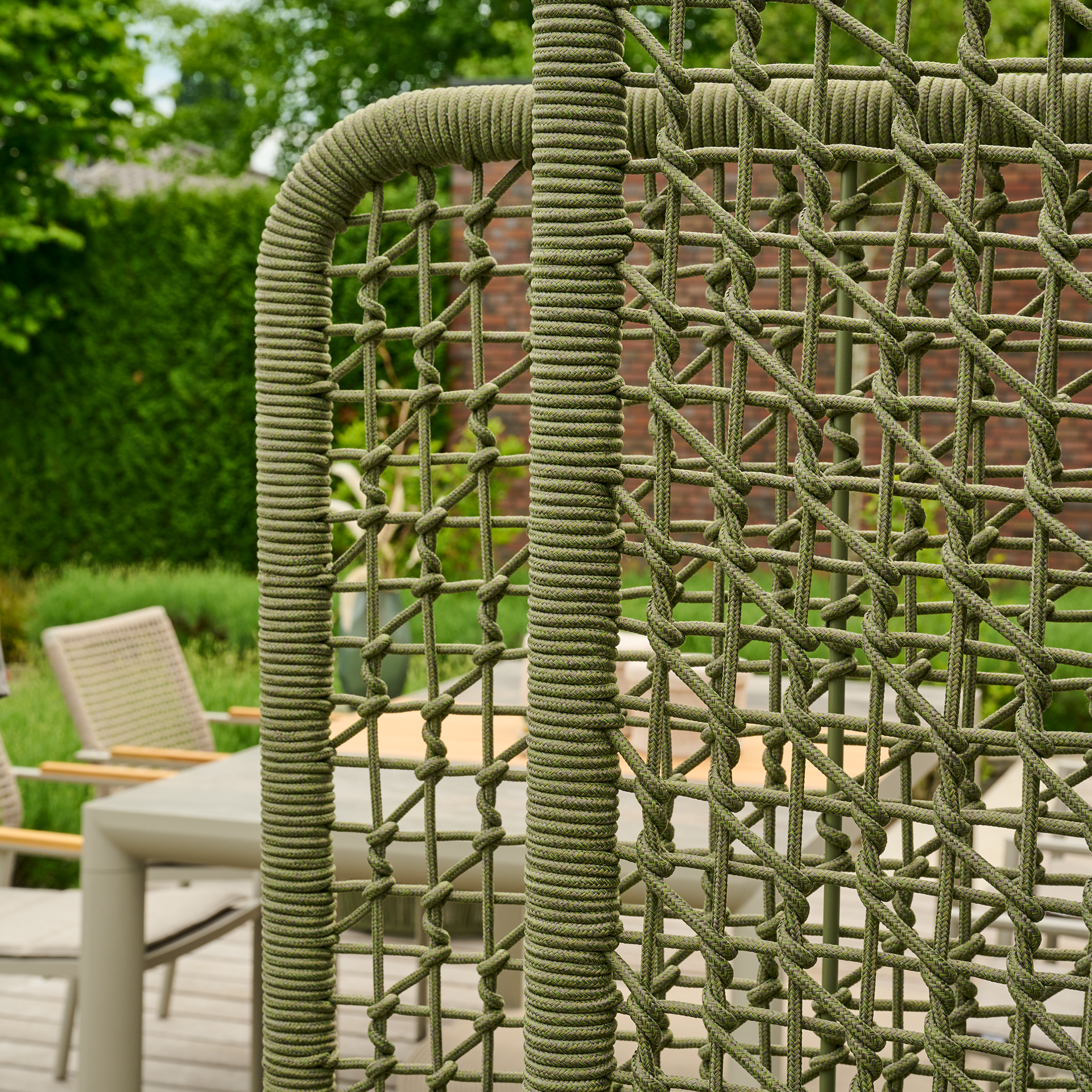 VISTO Raumteiler | 120 x 150 cm | olive