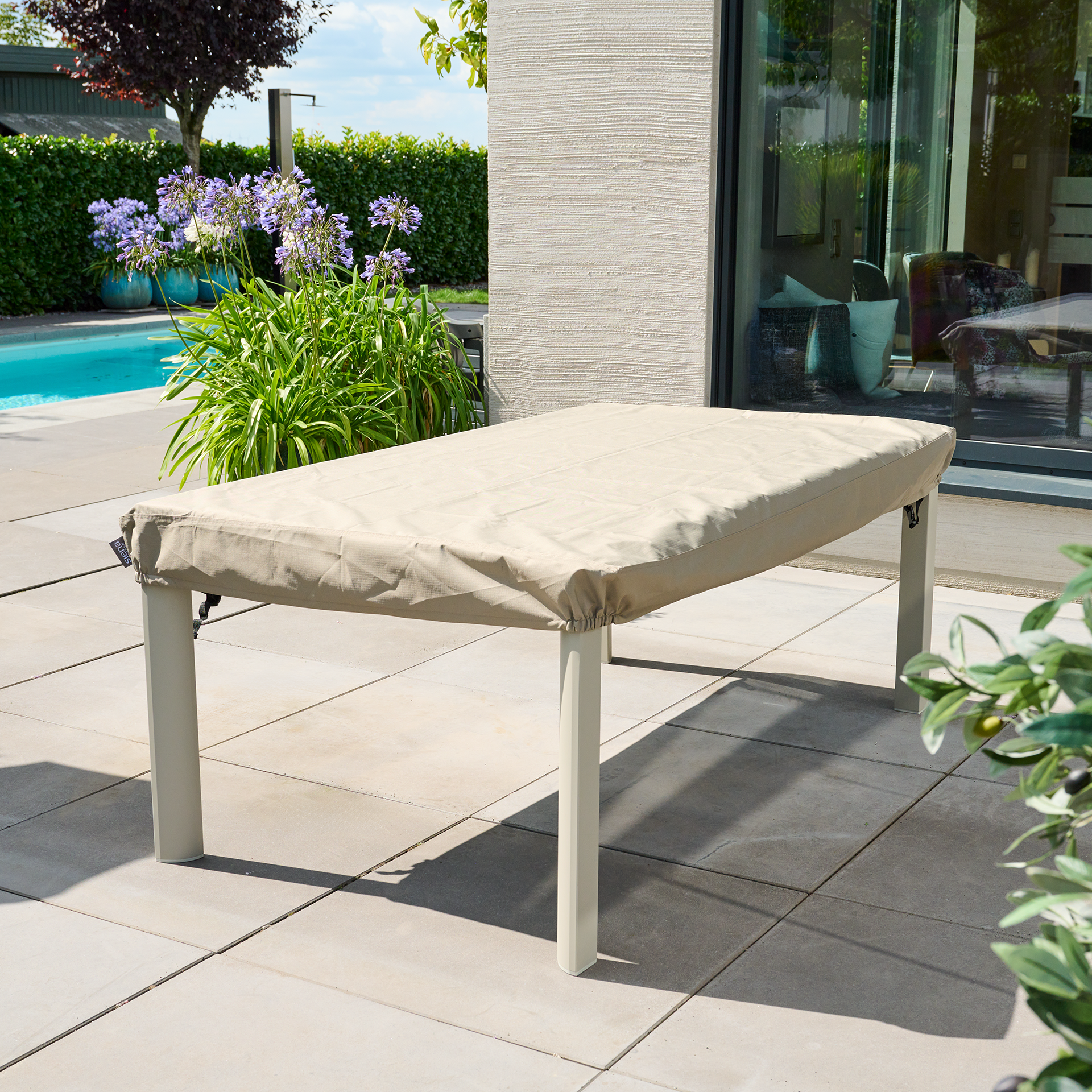 Schutzhülle Plus Gartentisch | 160 x 100 x 15 cm