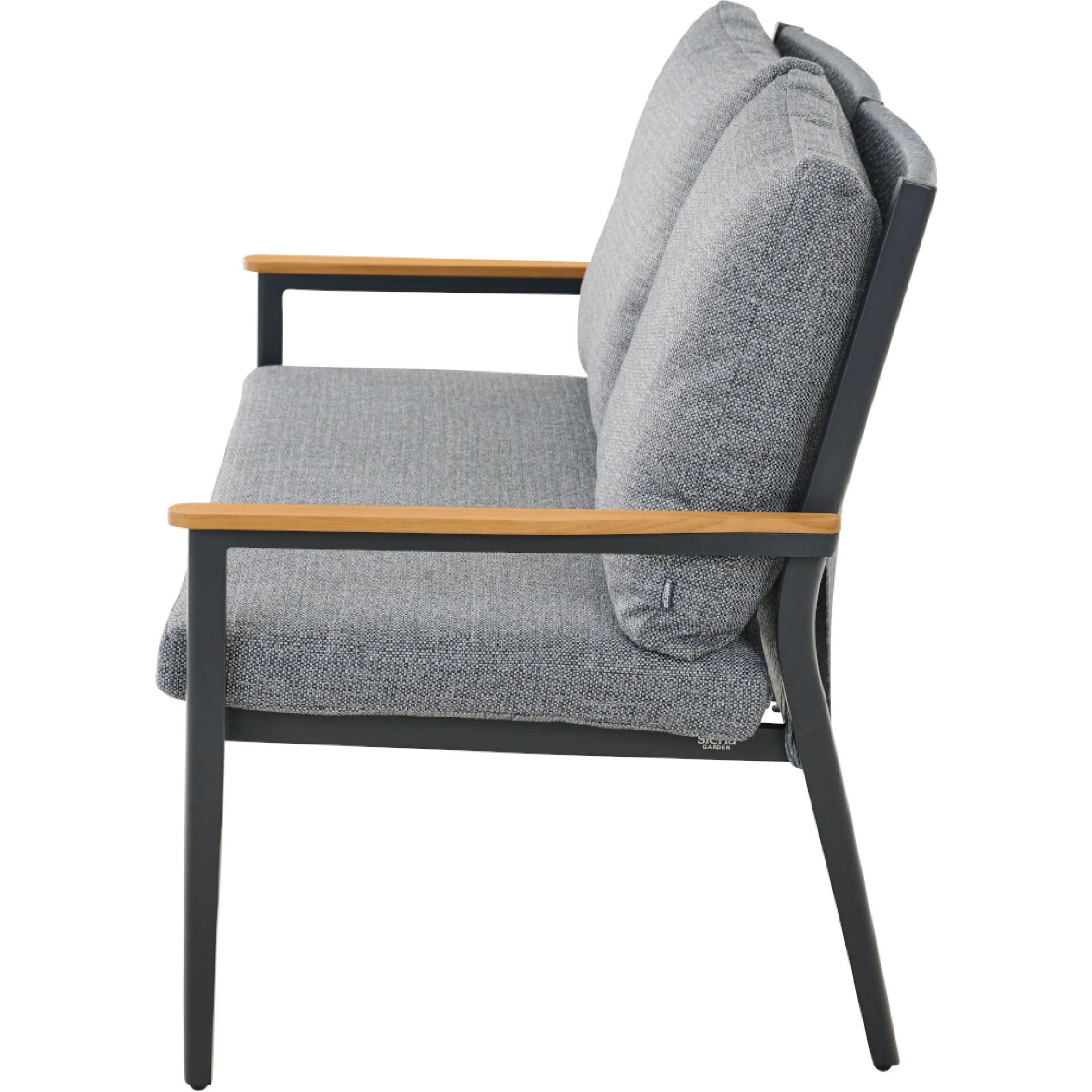 LIGURIA 2er Bank Comfort Plus | mix grey / anthraz...