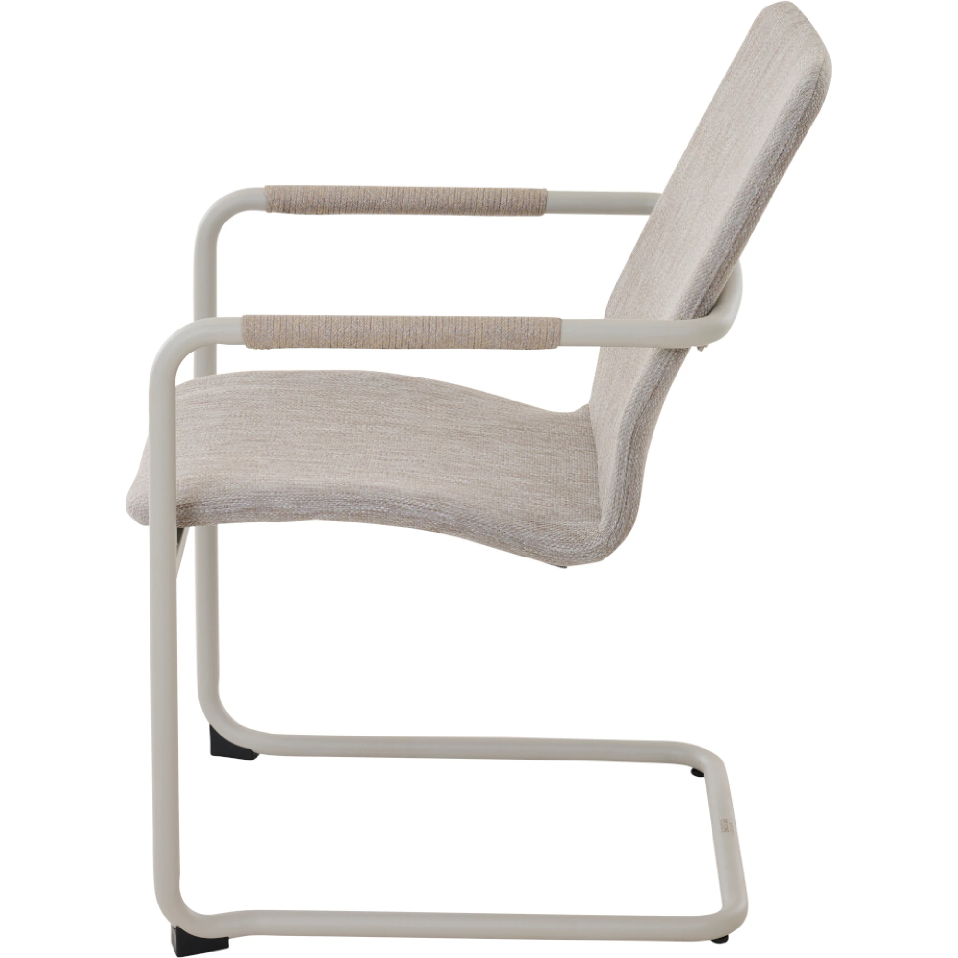 REPTON Schwingstuhl | mix taupe / seidengrau