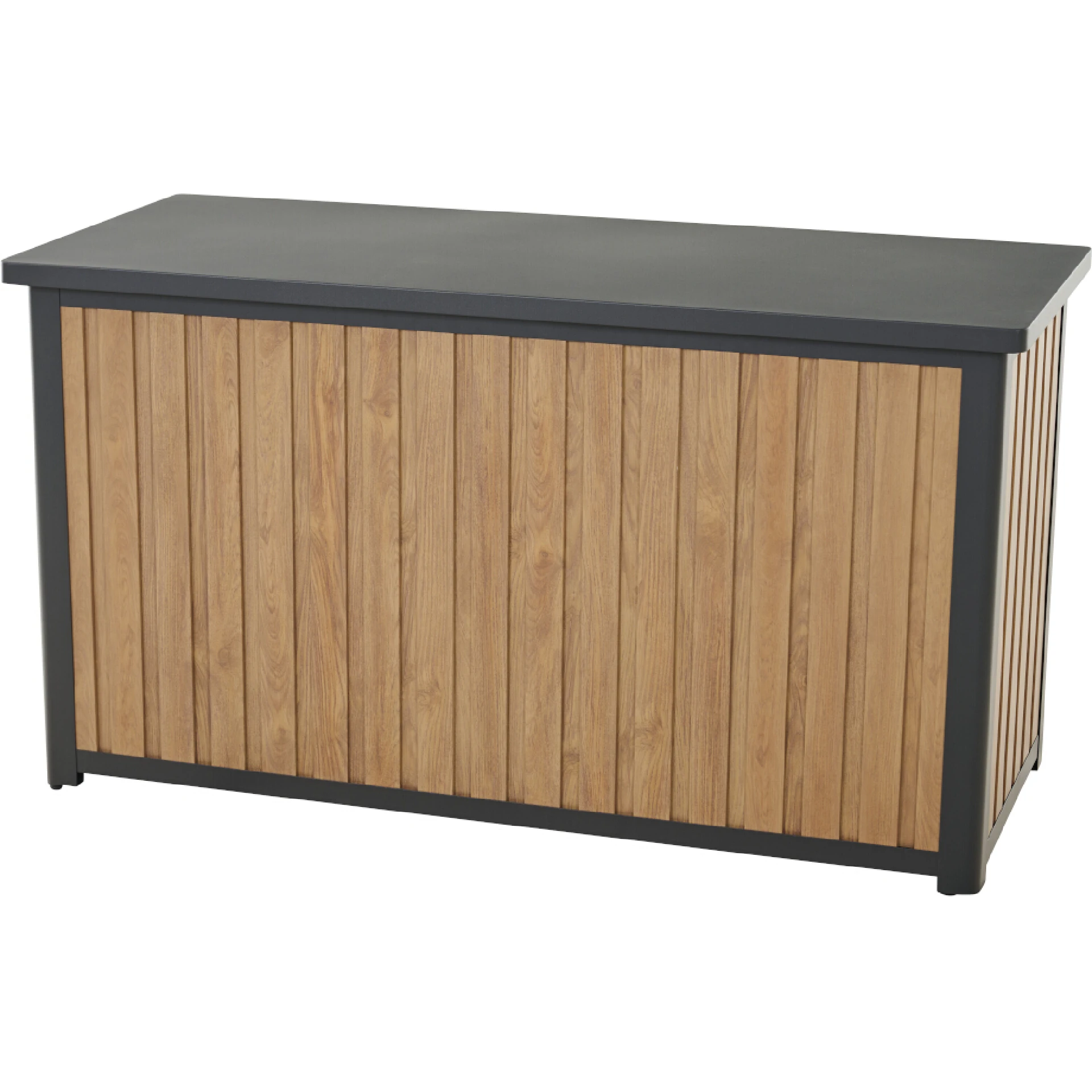 SABANO Kissenbox | 135 x 59 x 75 cm | Teak / anthrazit