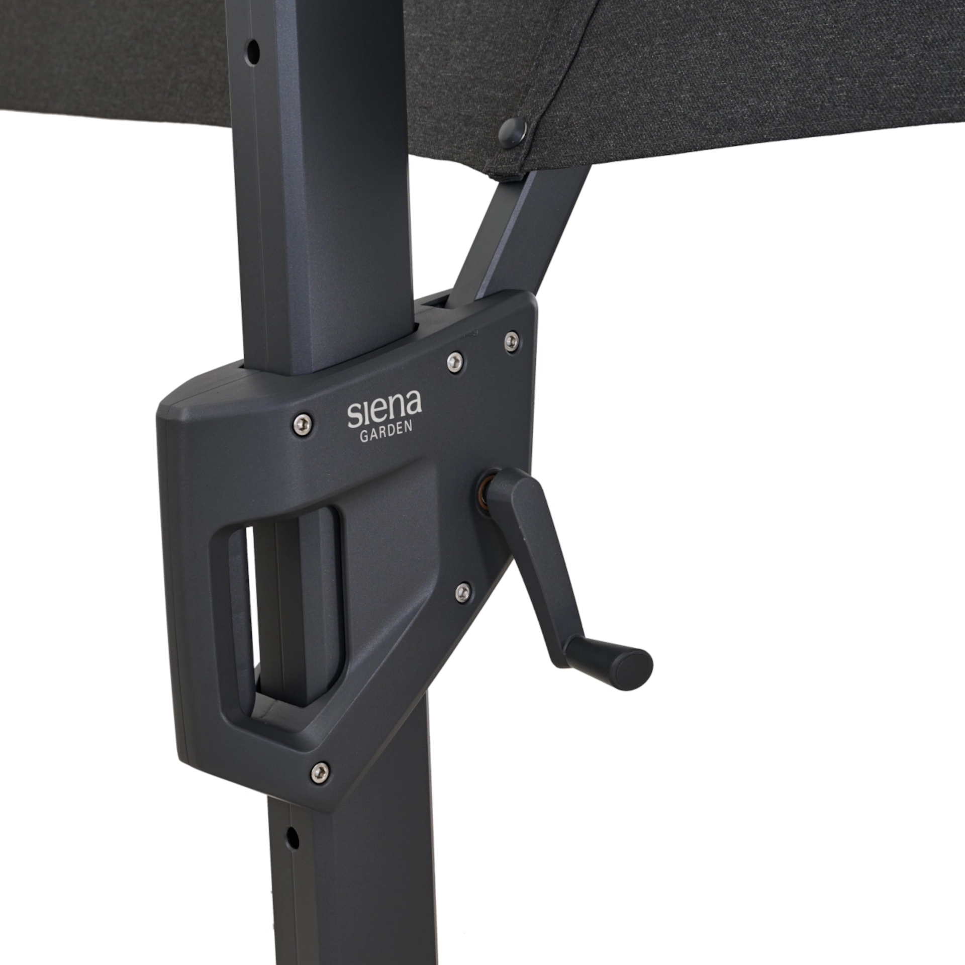 PINO Ampelschirm | 310 x 210 cm | anthrazit-melier...
