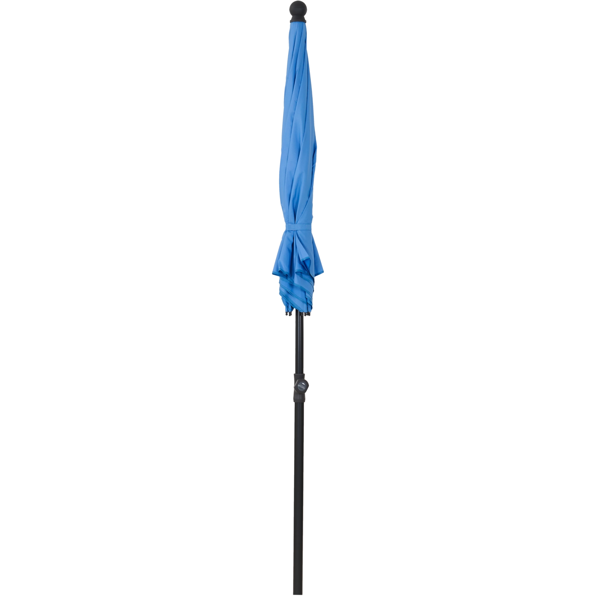 CITY Push tussenstokparaplu | Ø 180 cm | blauw / a...