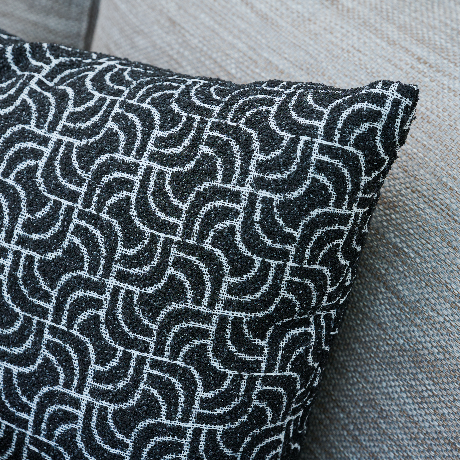 BLACK & WHITE Dekokissen | 50 x 50 cm