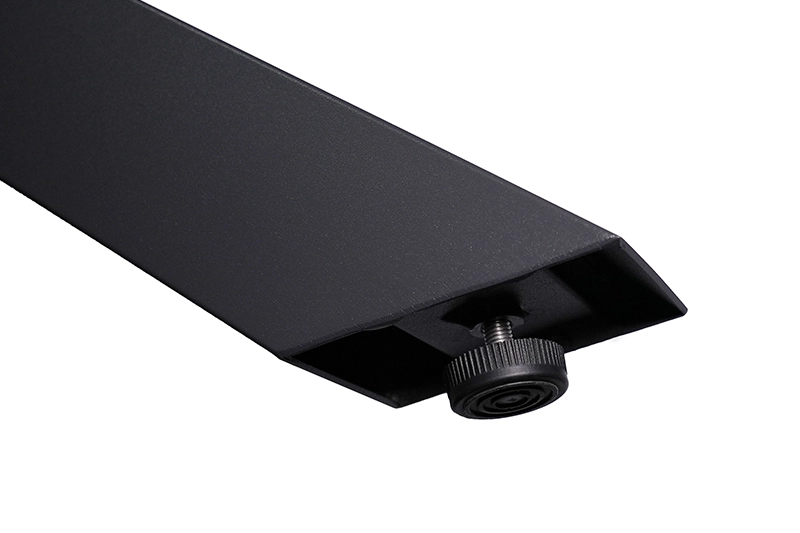 Nahaufnahme höhenverstellbare Fußkappen