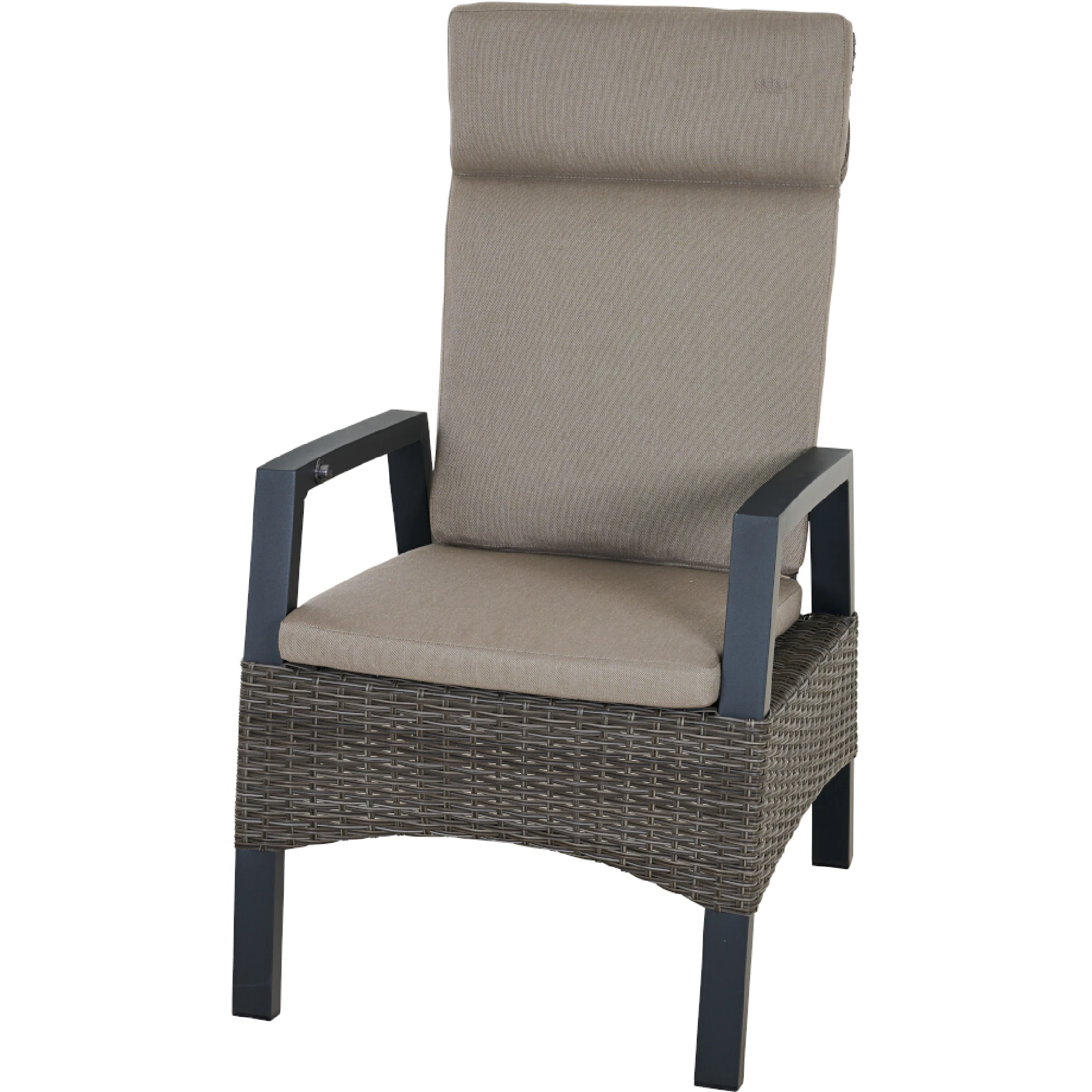 TARANTO Move Sessel | inkl. Kissen | charcoal grey...
