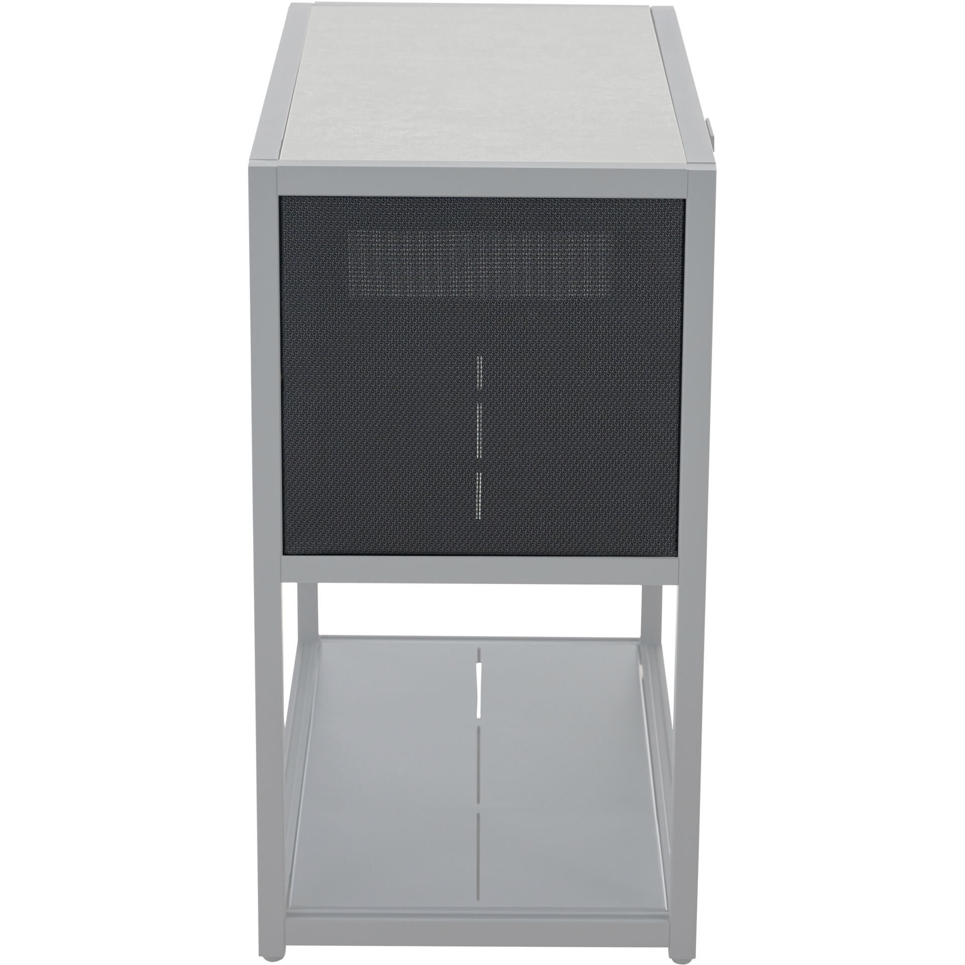 CLARK Regalsystem | Seitenwand | 35 x 33,2 x 10 cm | grau / anthrazit