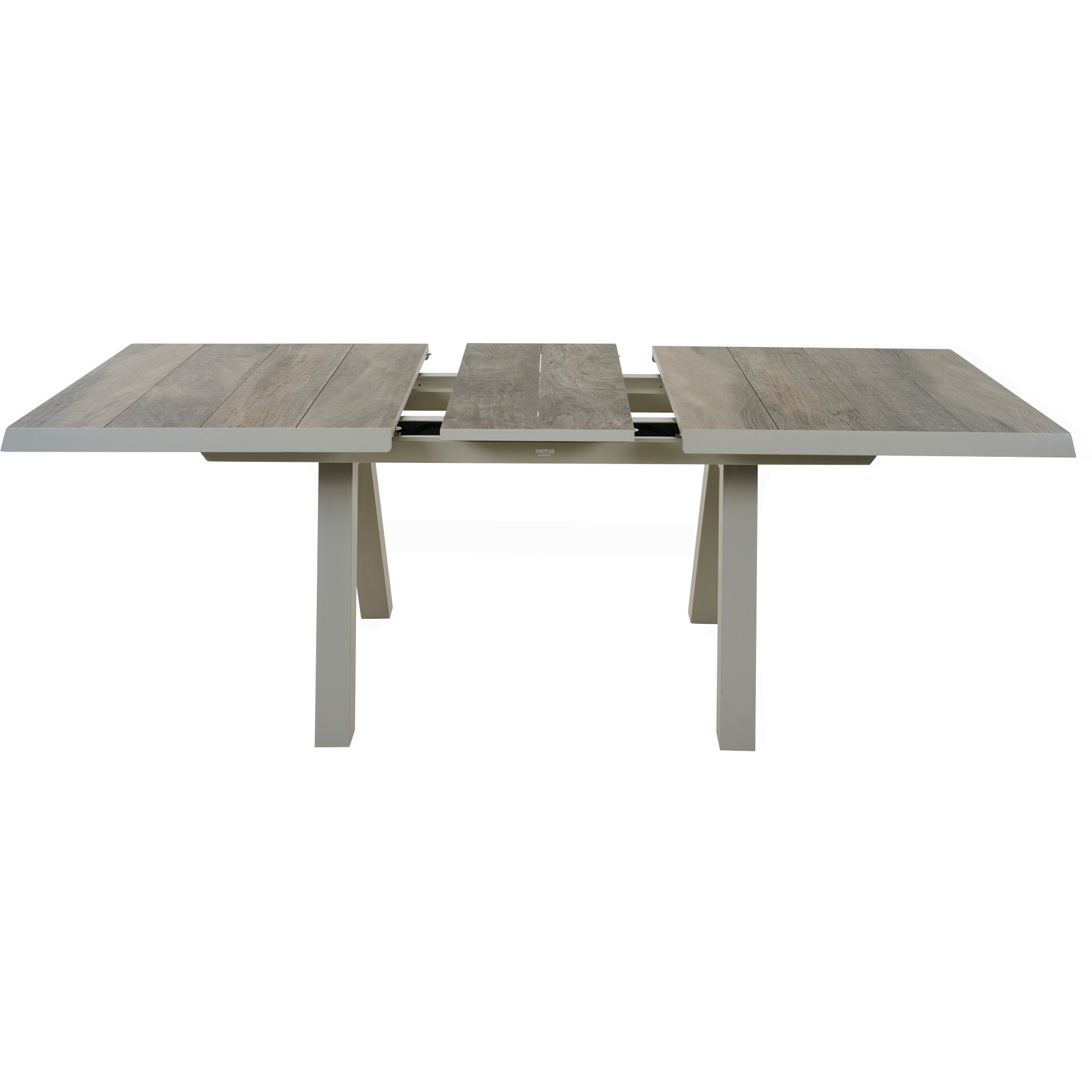 Ausziehtisch TIRANA matt seidengrau / Keramik | Ga...