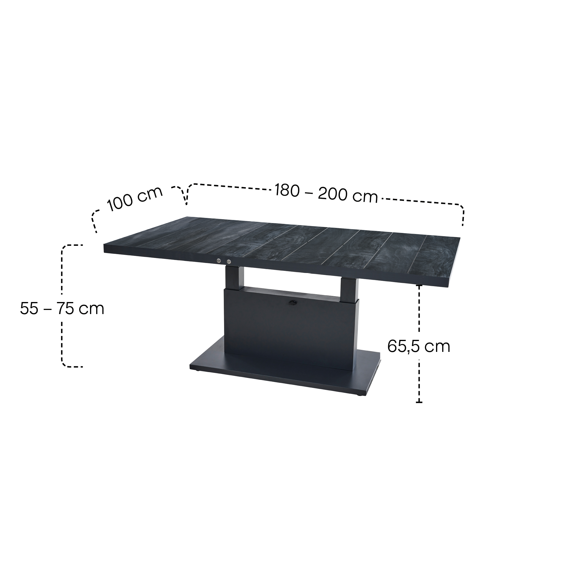 TALINA+ elektrisch höhenverstellbarer Tisch | 180...