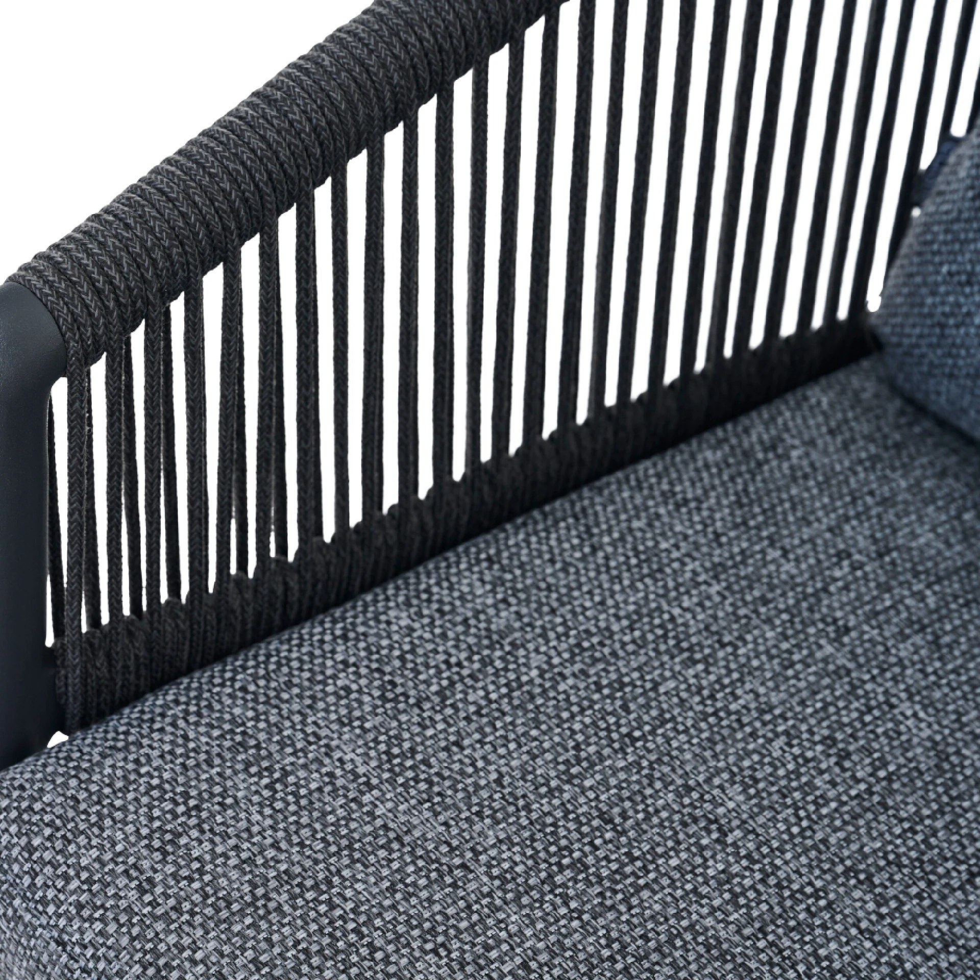 MERANO Stapelsessel | inkl. Kissen | basalt grey /...