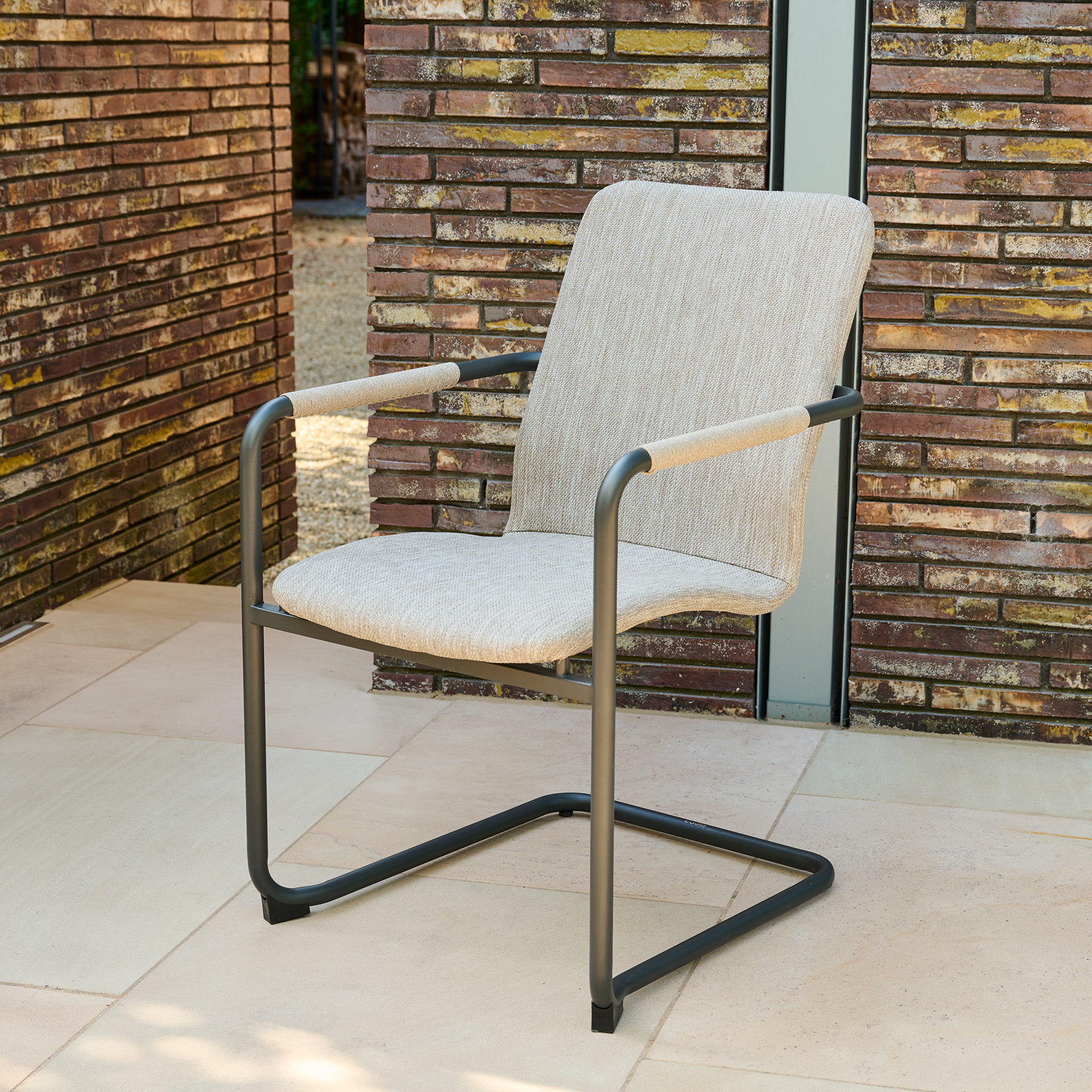 REPTON Schwingstuhl | taupe grau / anthrazit