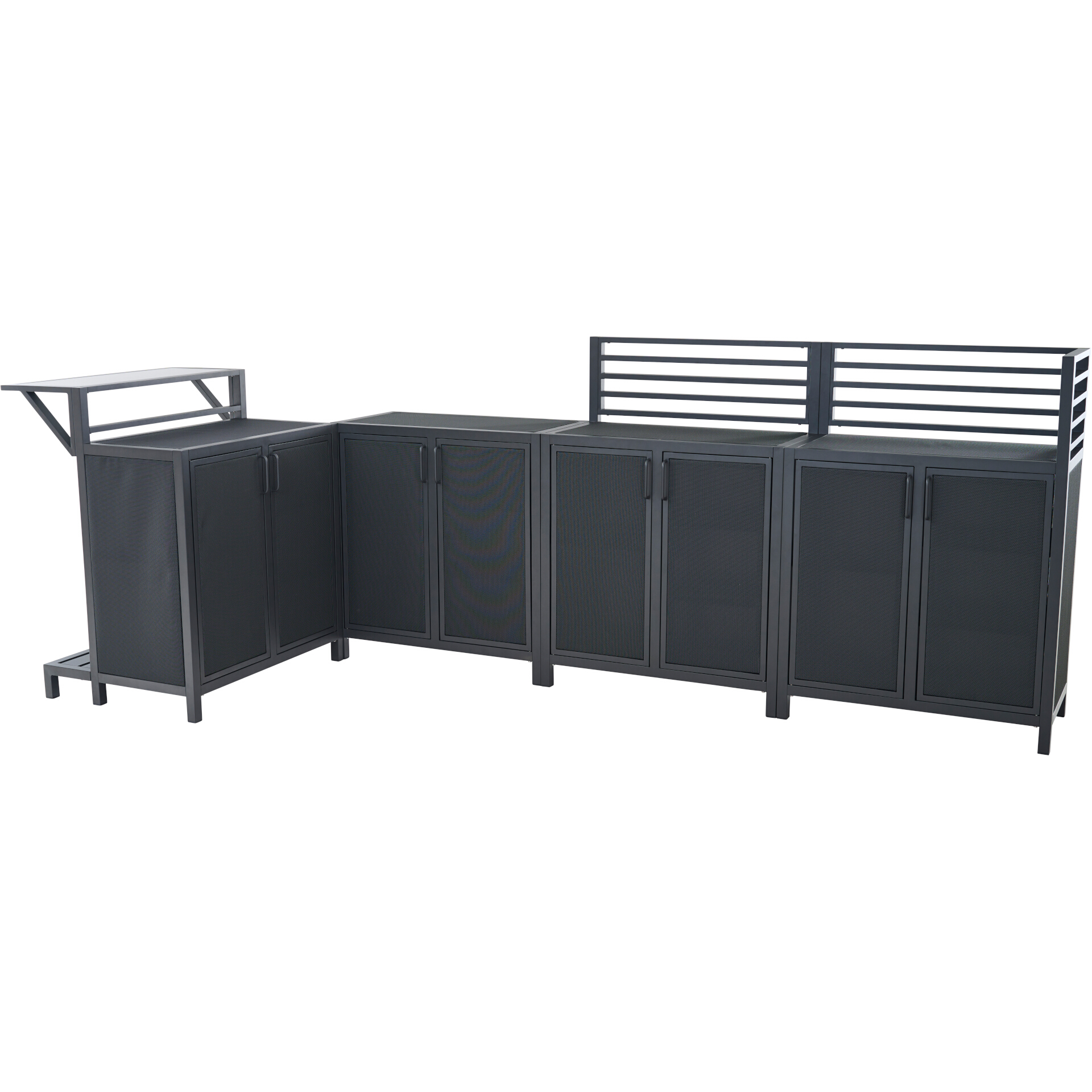 PALMA Outdoorküche | Eckelement | 86 x 45 x 122,5...