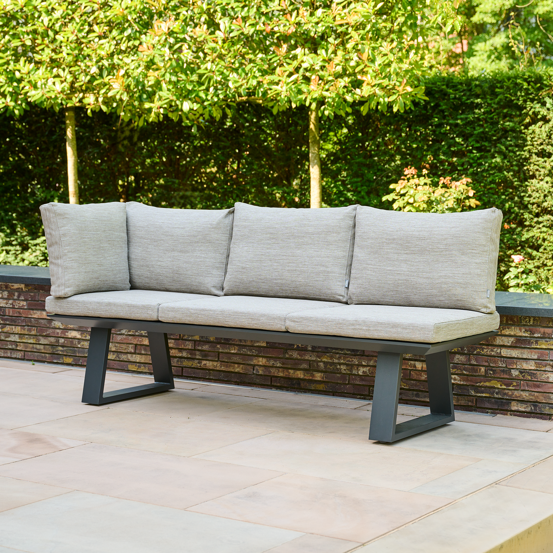 REPTON Ecklehne | mix taupe / anthrazit