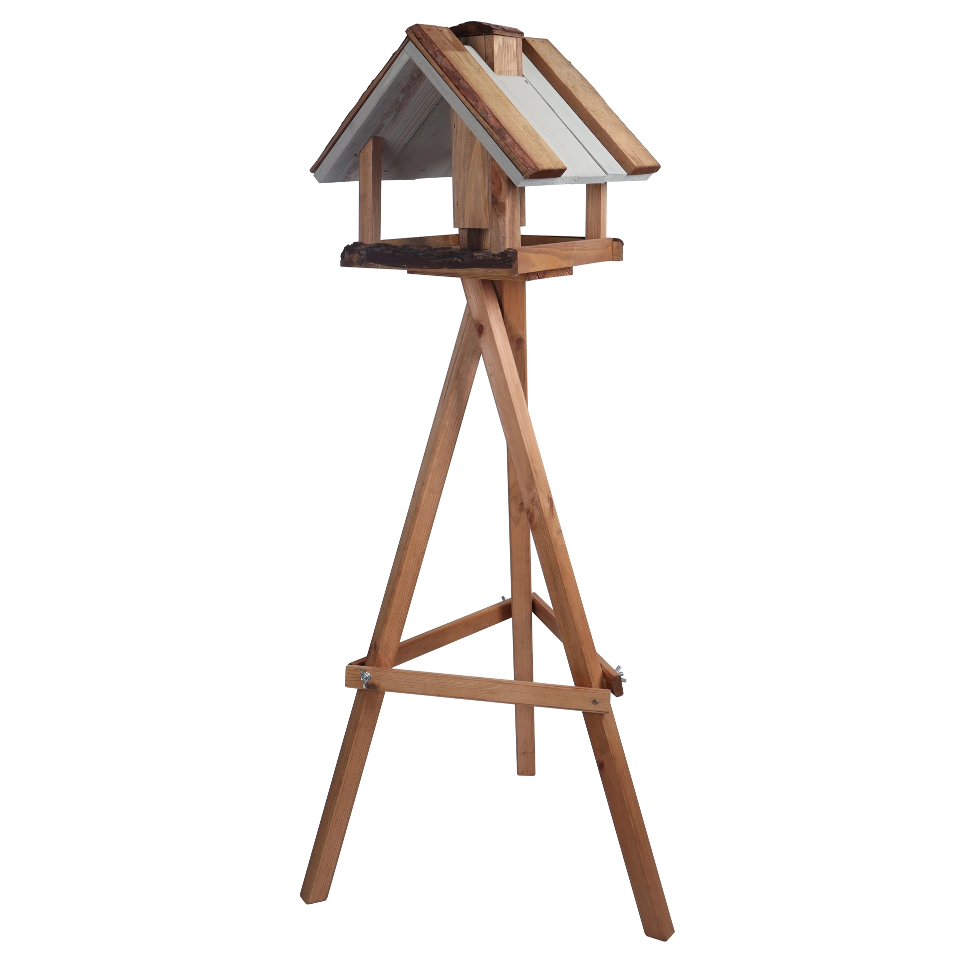 FUTTERSCHATZ SANDRO Vogelhaus | 60 x 60 x 136 cm | braun / grün